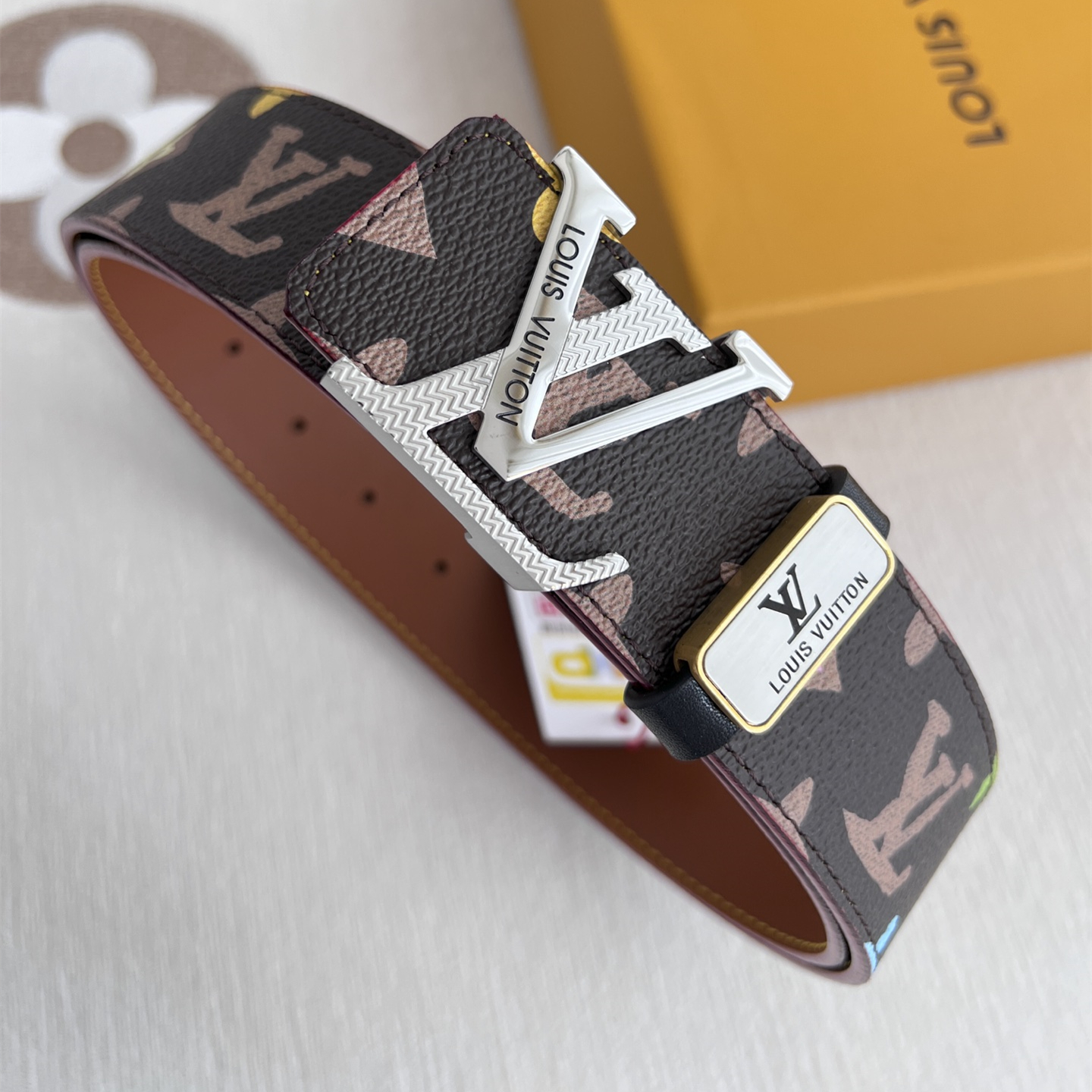 Louis Vuitton Mens Belt Width 3.8cm