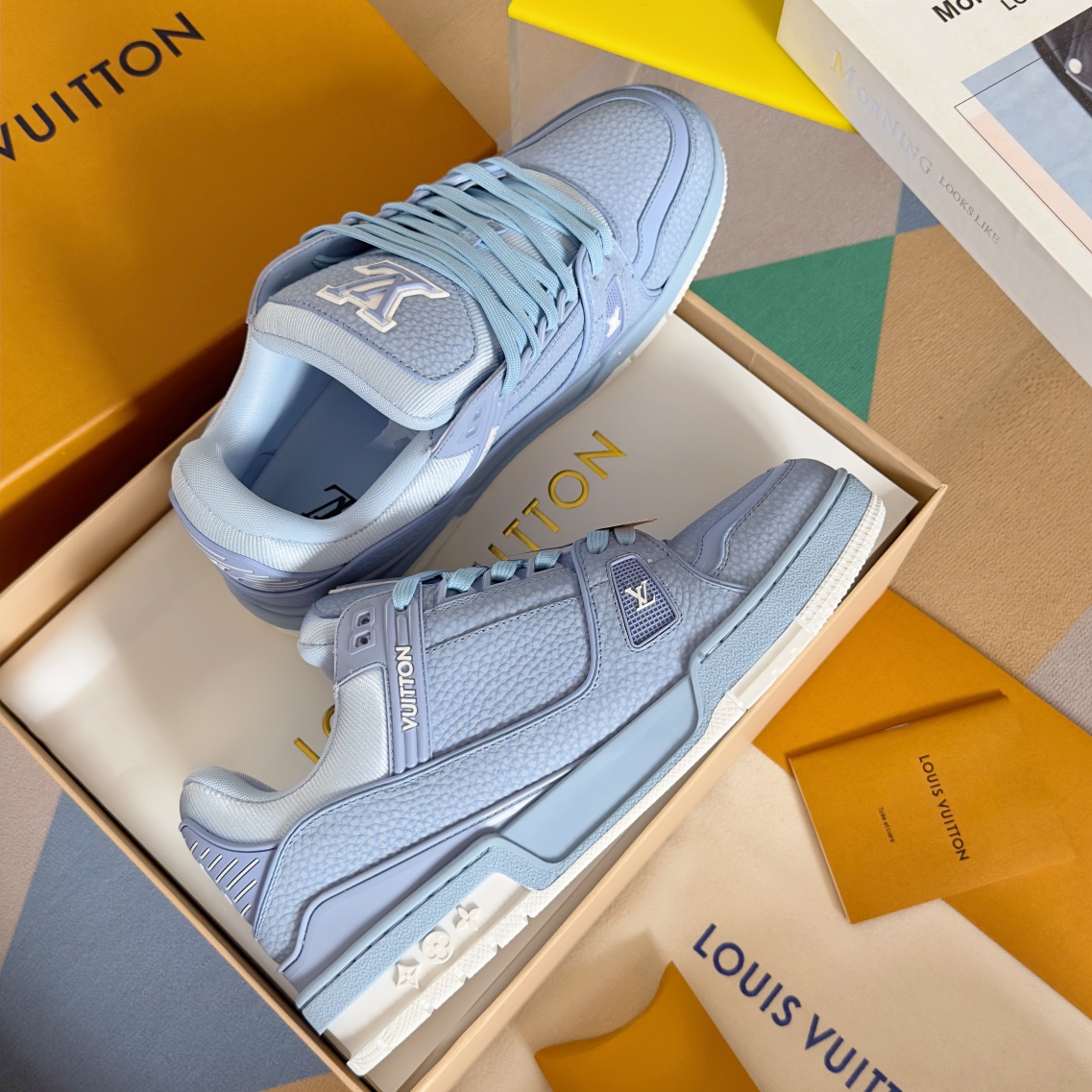 Louis Vuitton 2024New LV Trainer Sneaker Size 36-46