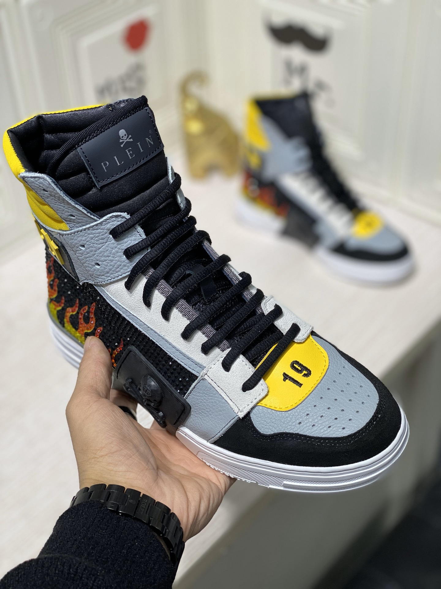 Philipp Plein Mens Outdoor Sneakers Shoes 38 - 45