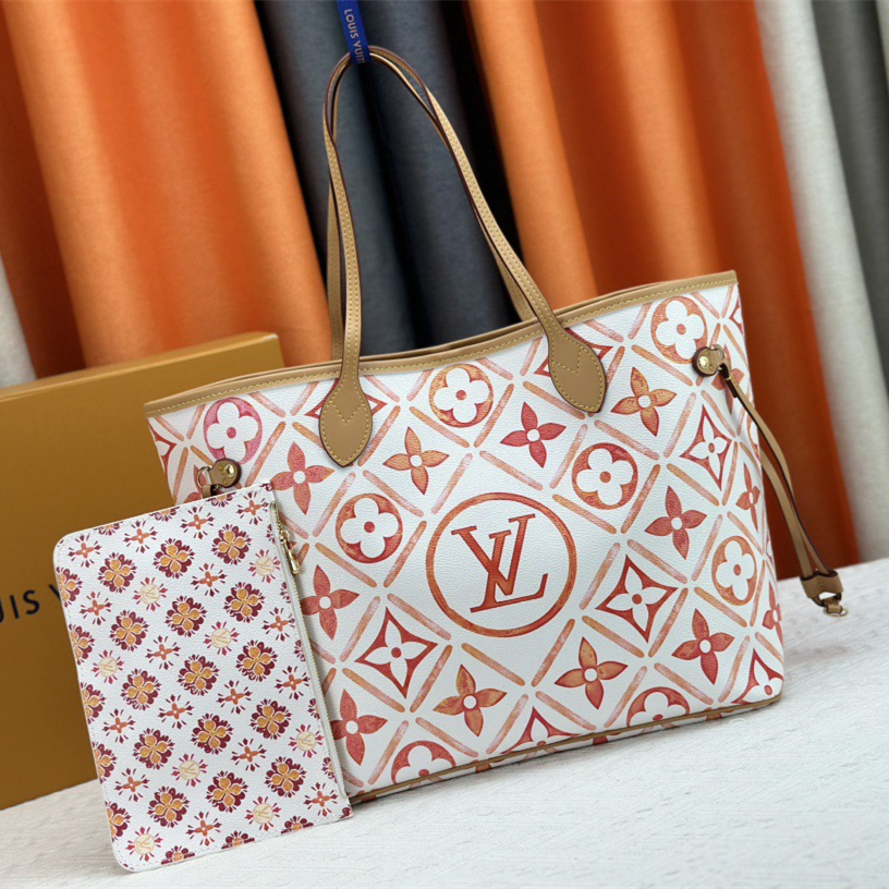Louis Vuitton M25317 Neverfull MM Shopping Bags Size 31*28*14cm