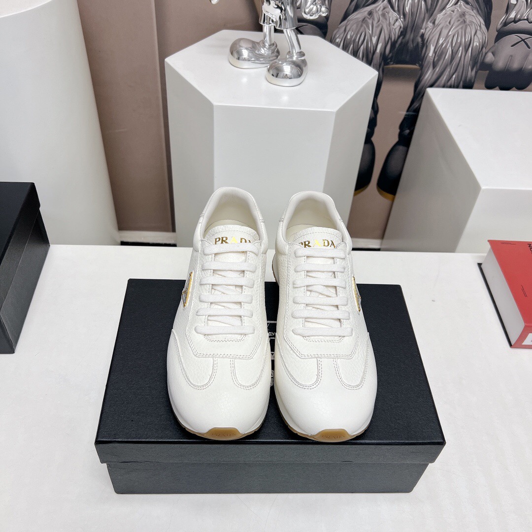 Prada Rank Leather Sports Schuhe Größe 39-45