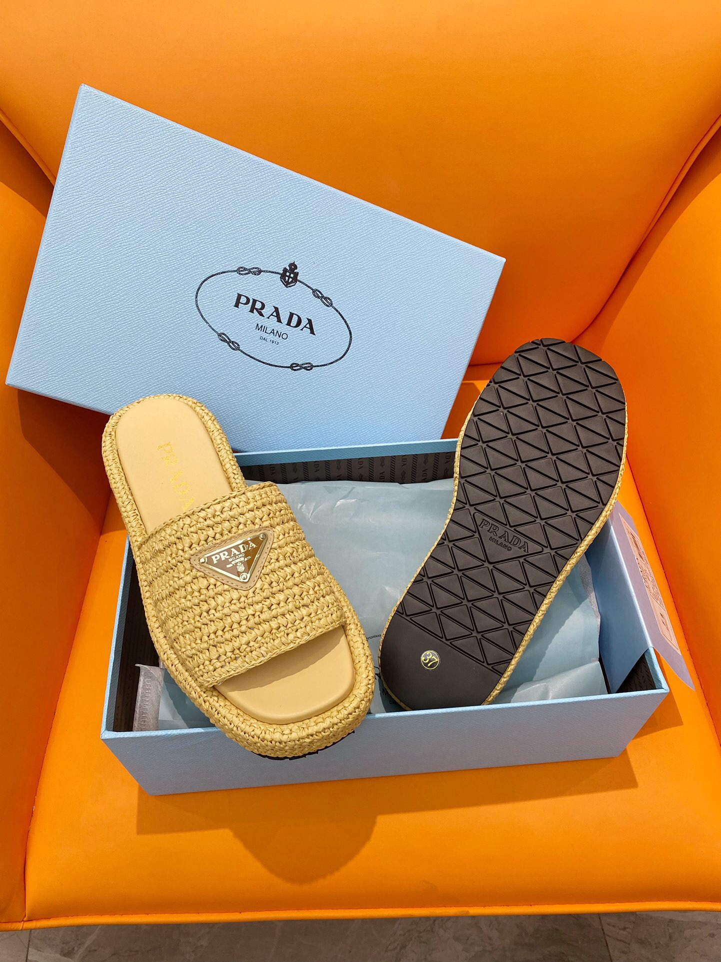 Prada 2024 New Monolith sandals Size 36-40