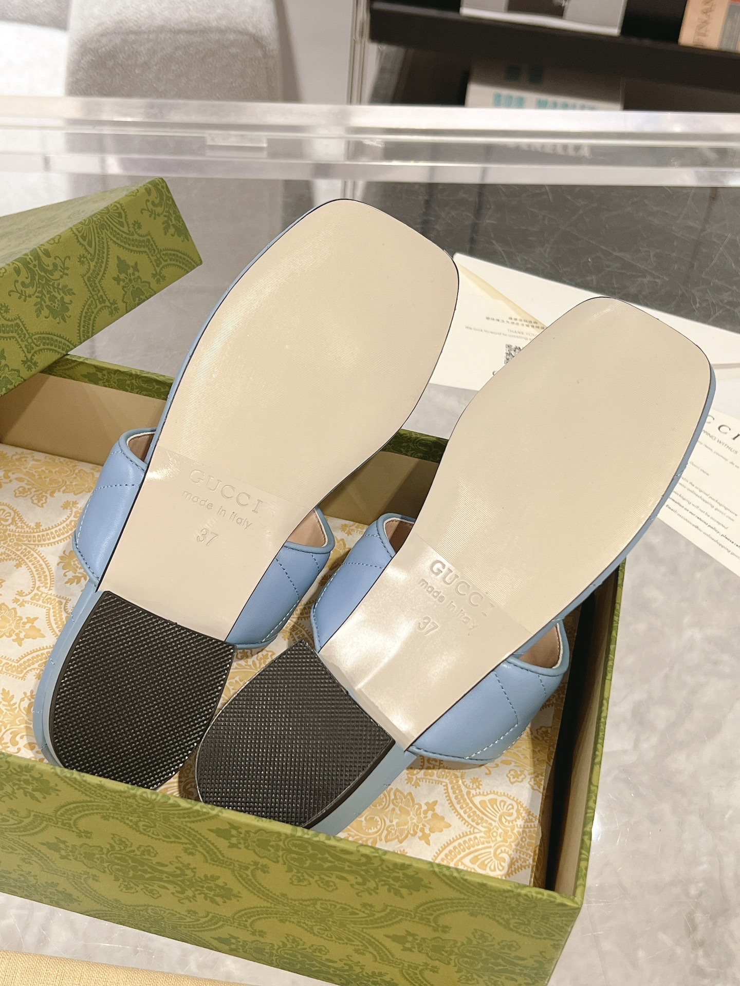 Gucci GG Marmont Slippers Size 36-41