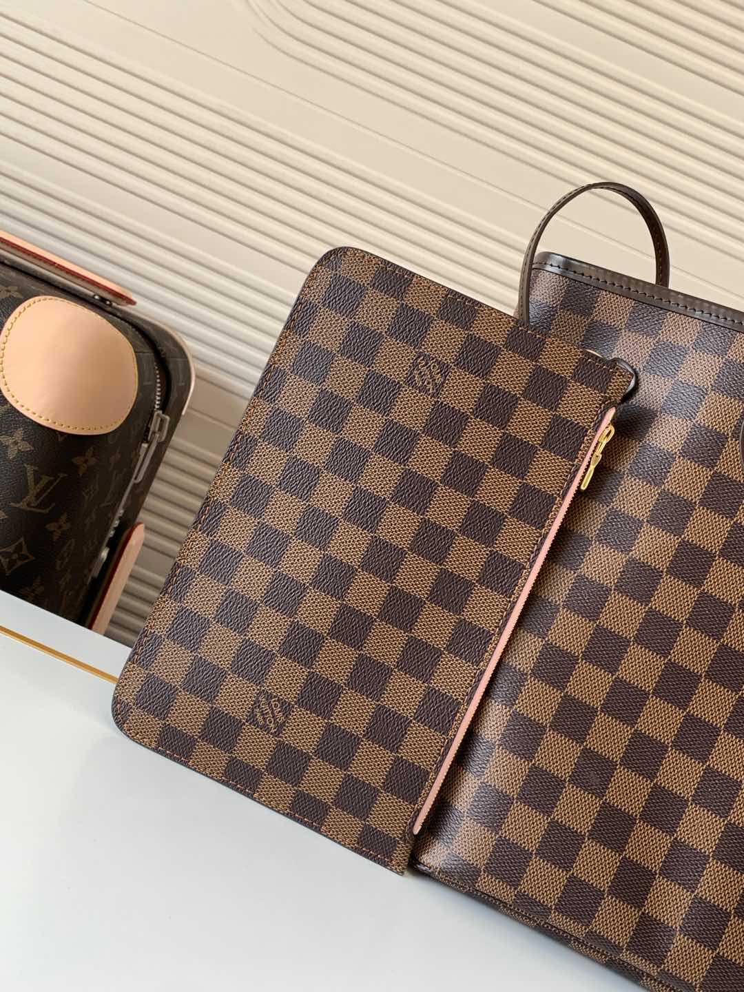 Louis Vuitton N40598 Neverfull MM Tote Bag  Size 31*28*14cm