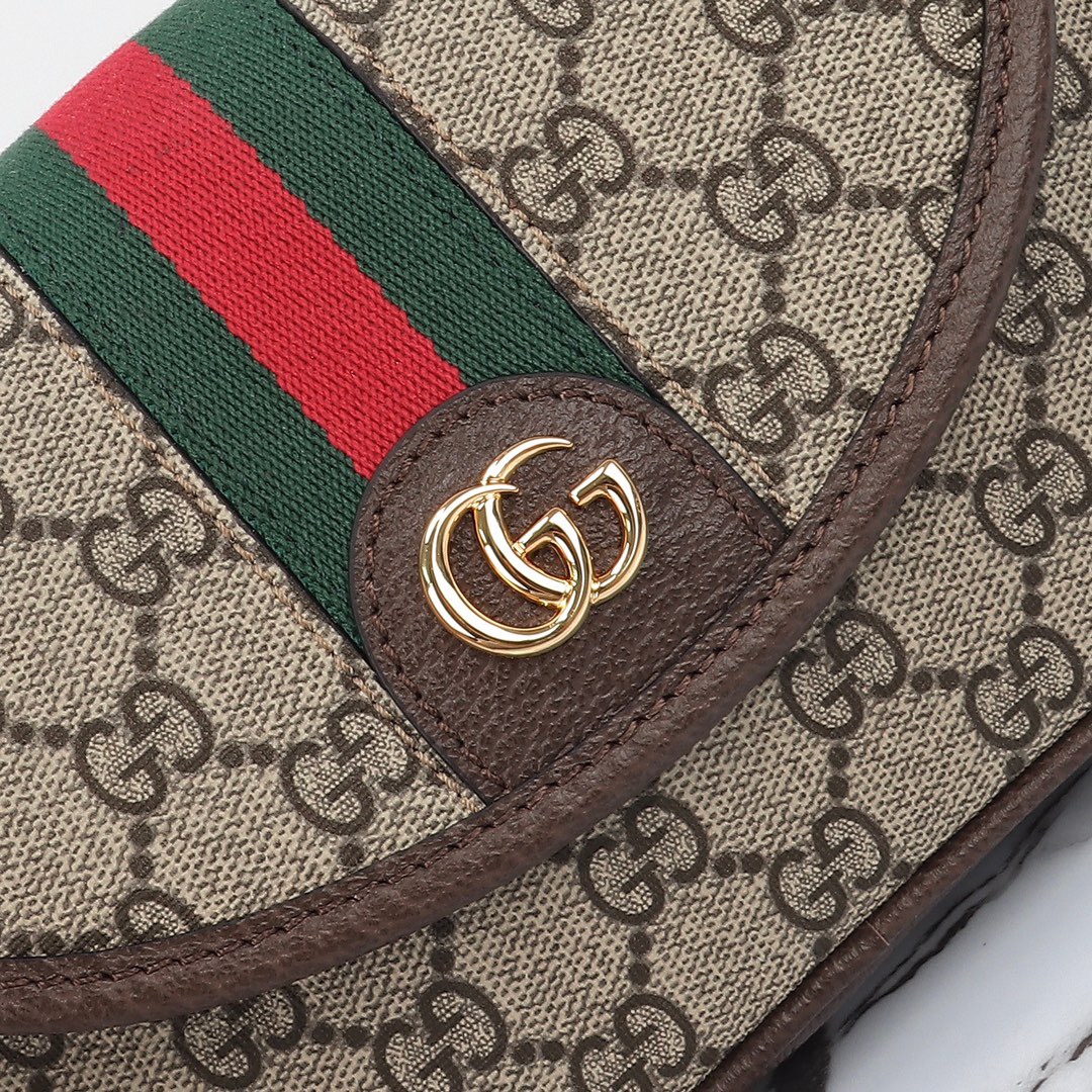 Gucci Ophidia GG Women Shoulder Bags 13*22*4cm