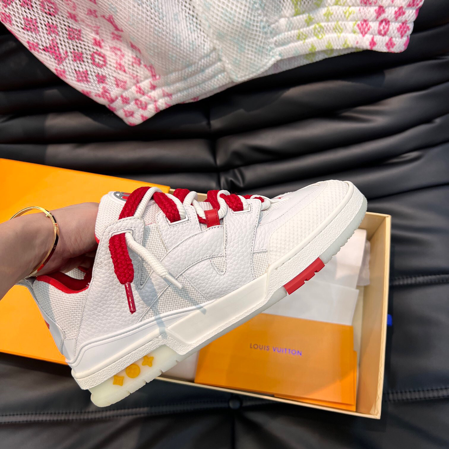 Louis Vuitton LV Skate Sneaker Size 40-46 4-Color