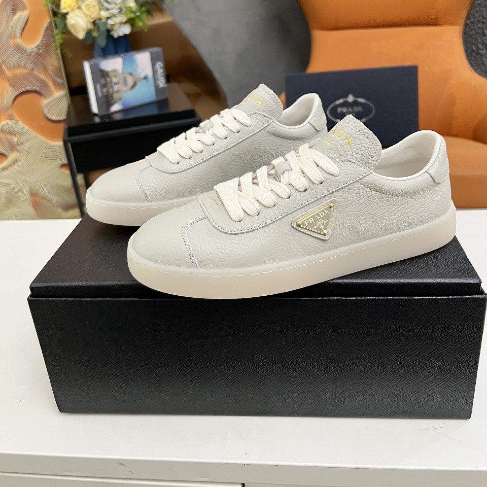 Prada Lane Deer Leather Sneakers Size 36-45