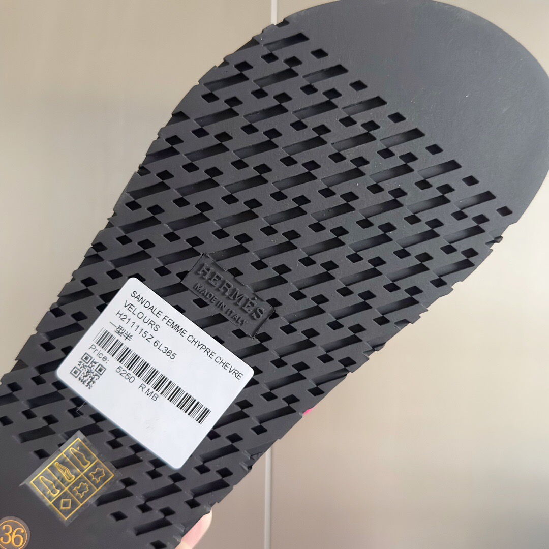 Hermes chypre Slippers Size 36-45