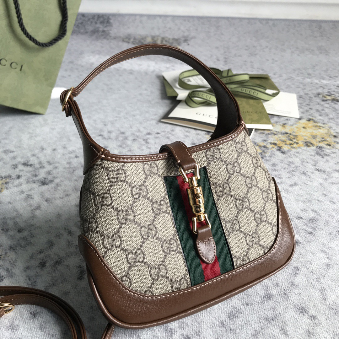 Gucci GG Horsebit 1961 Women Shoulder Bags 2-Size