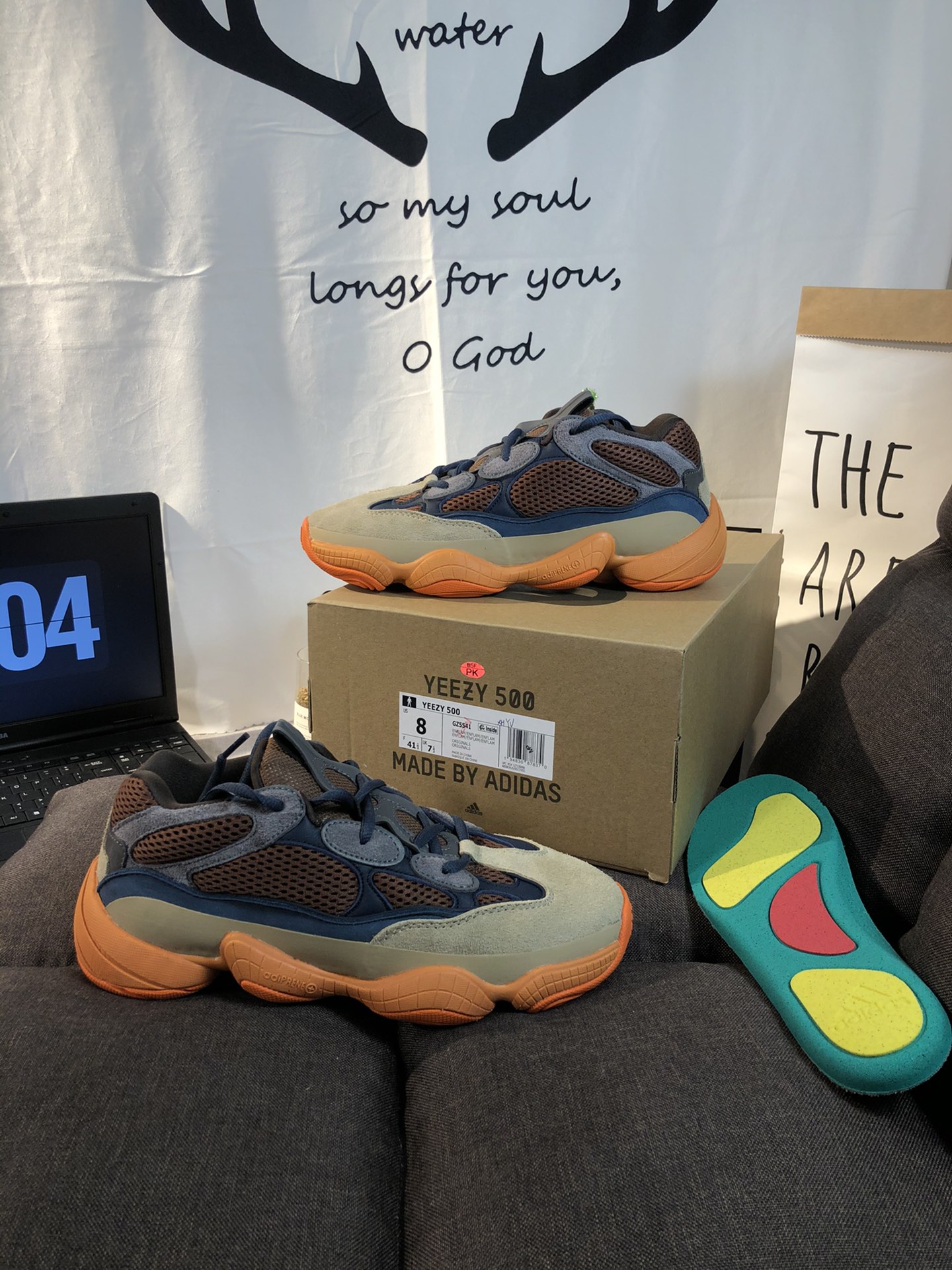 Yeezy 500 Mens/Women's Sneakers Shoes 36 - 48