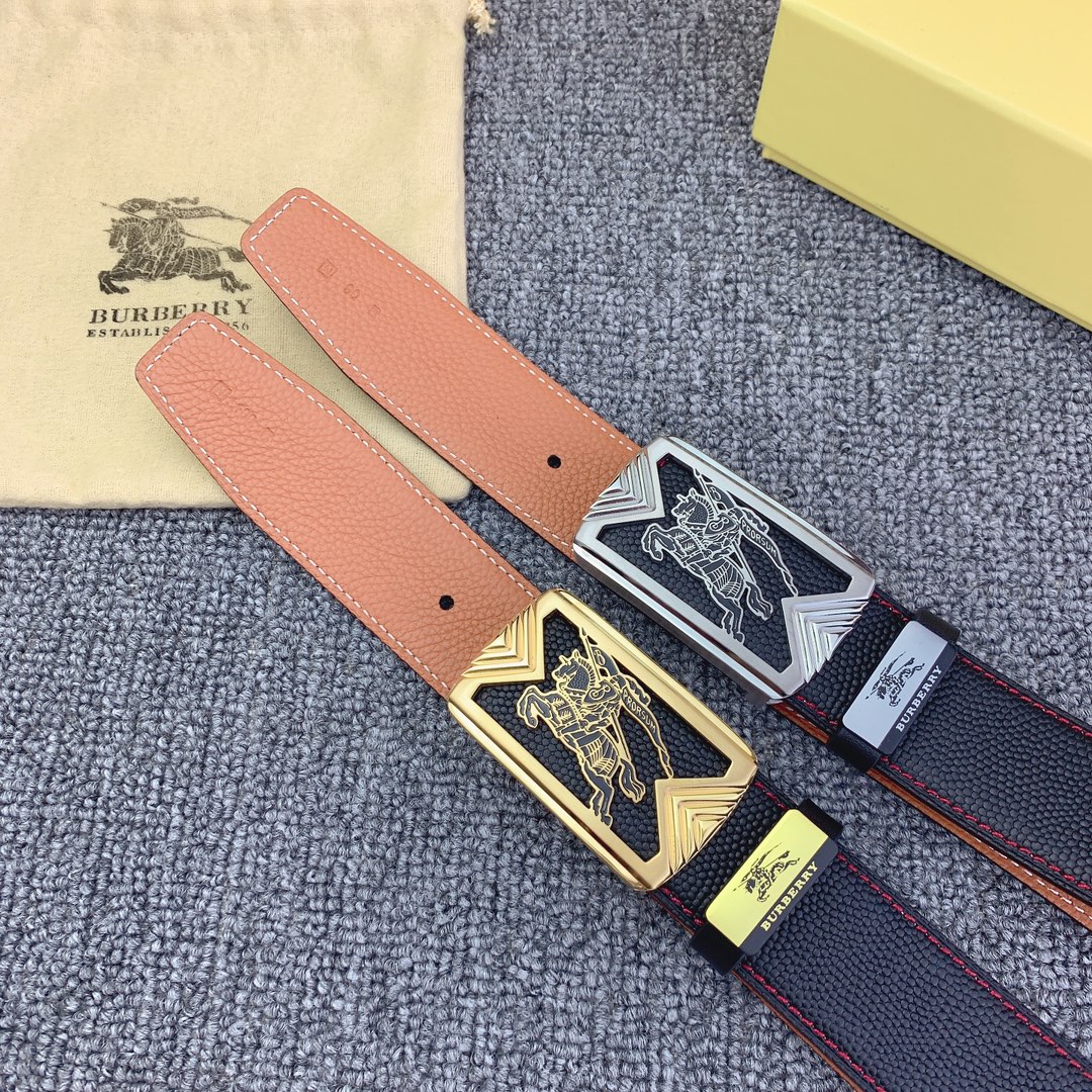 Burberry Mens Belt Width 3.8cm