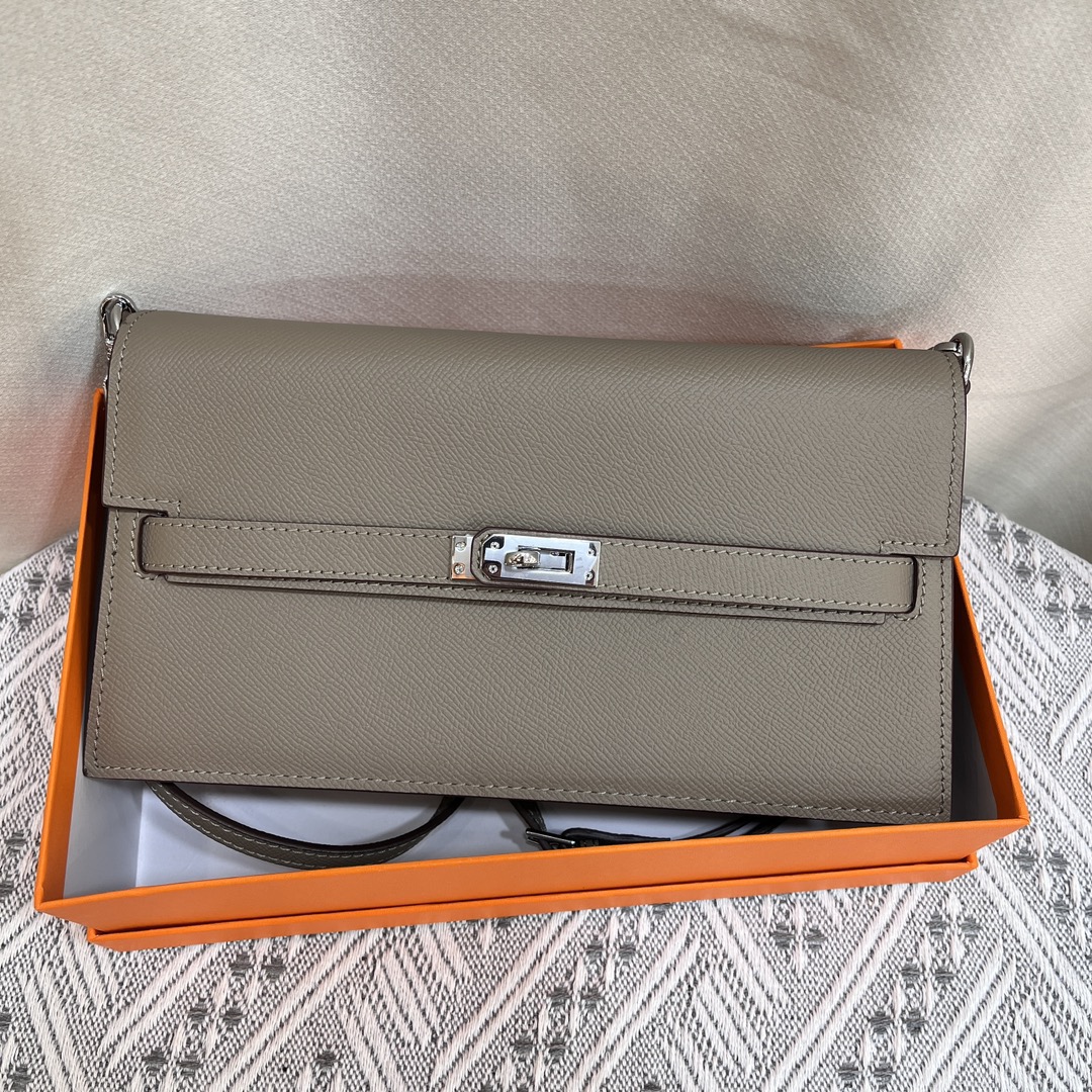 Hermes Elan Women Shoulder Bags Size 24cm