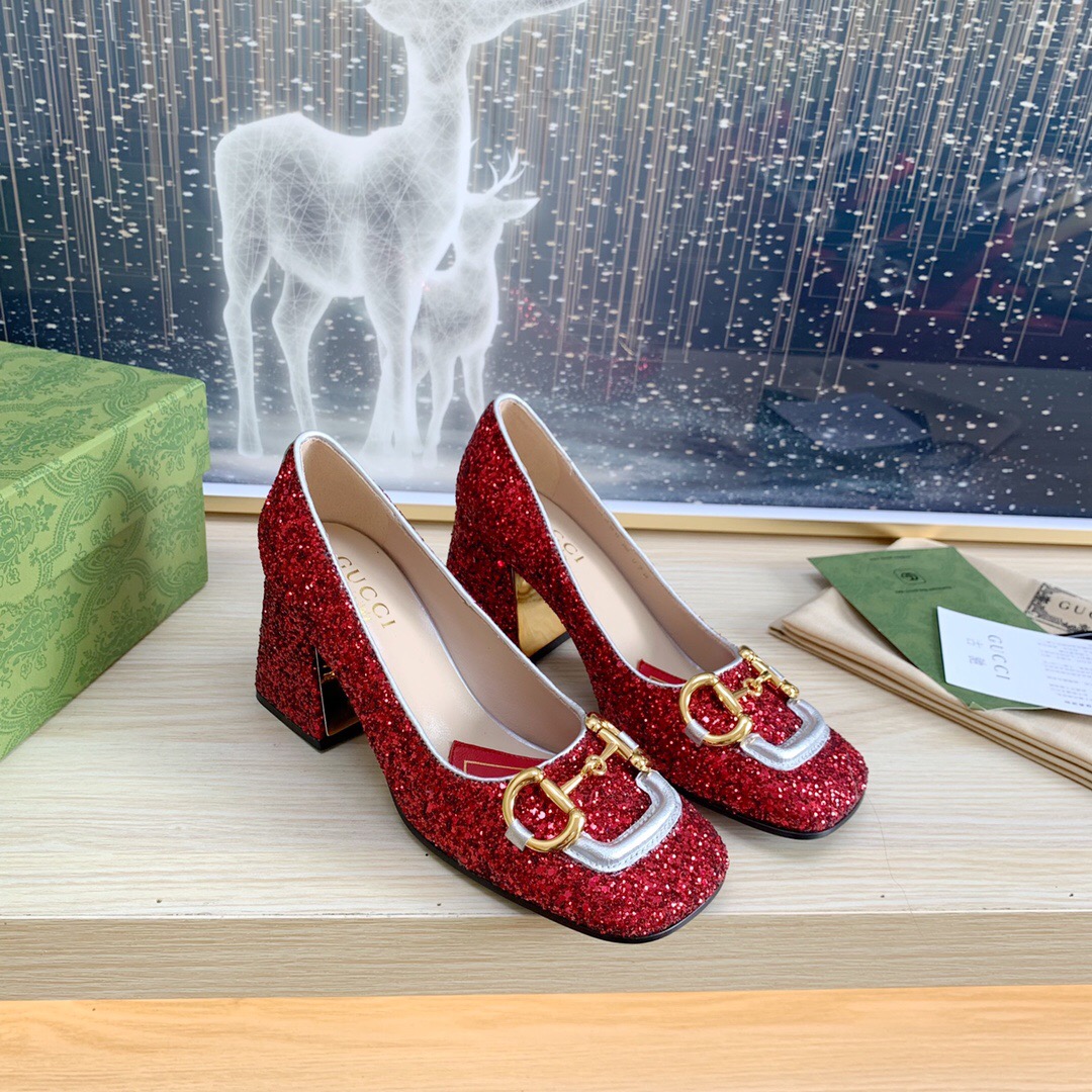 Gucci With Horsebit Pumps Size 35-41 5-Color