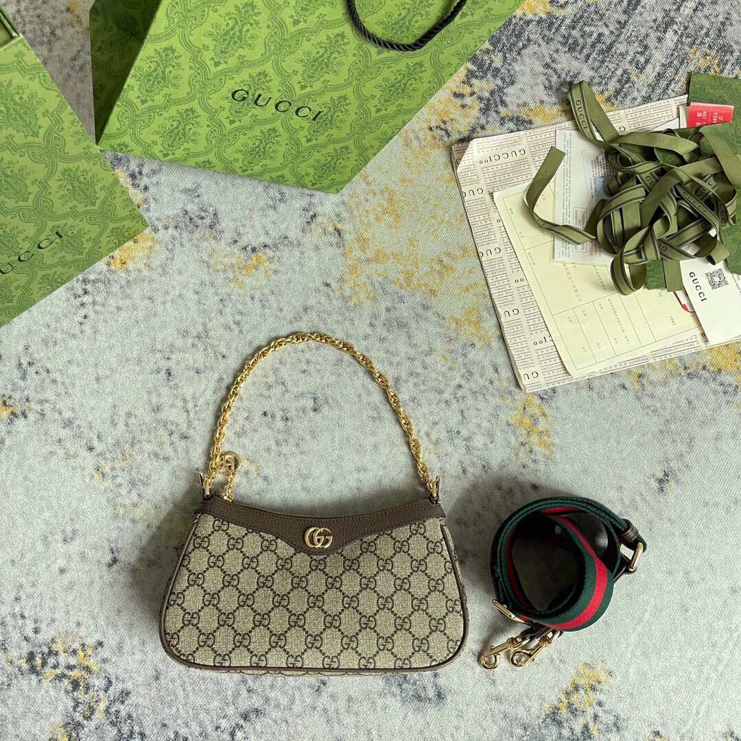 Gucci GG Ophidia GG Women Shoulder Bags Size 25*15*6cm