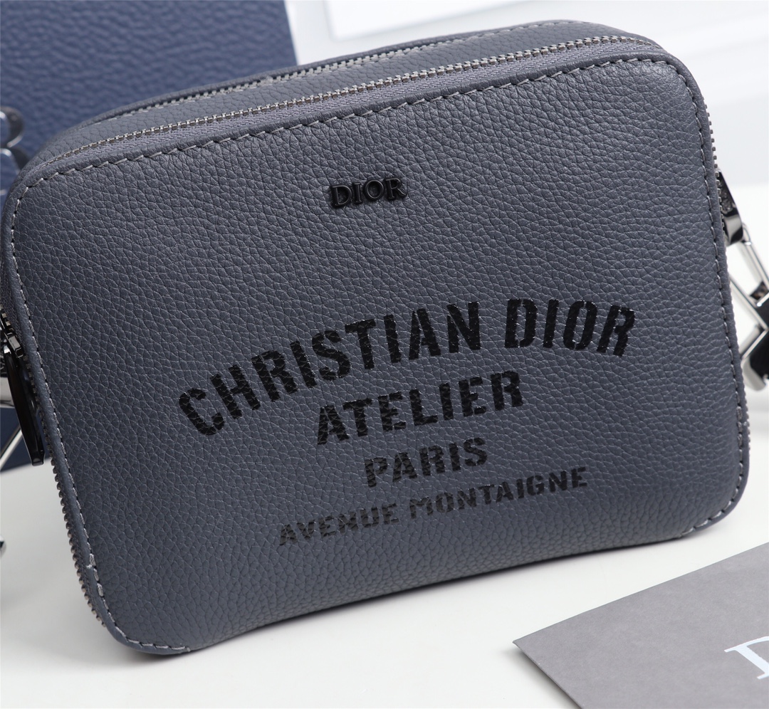 Dior Mens Shoulder Bags 17*12.5*5cm