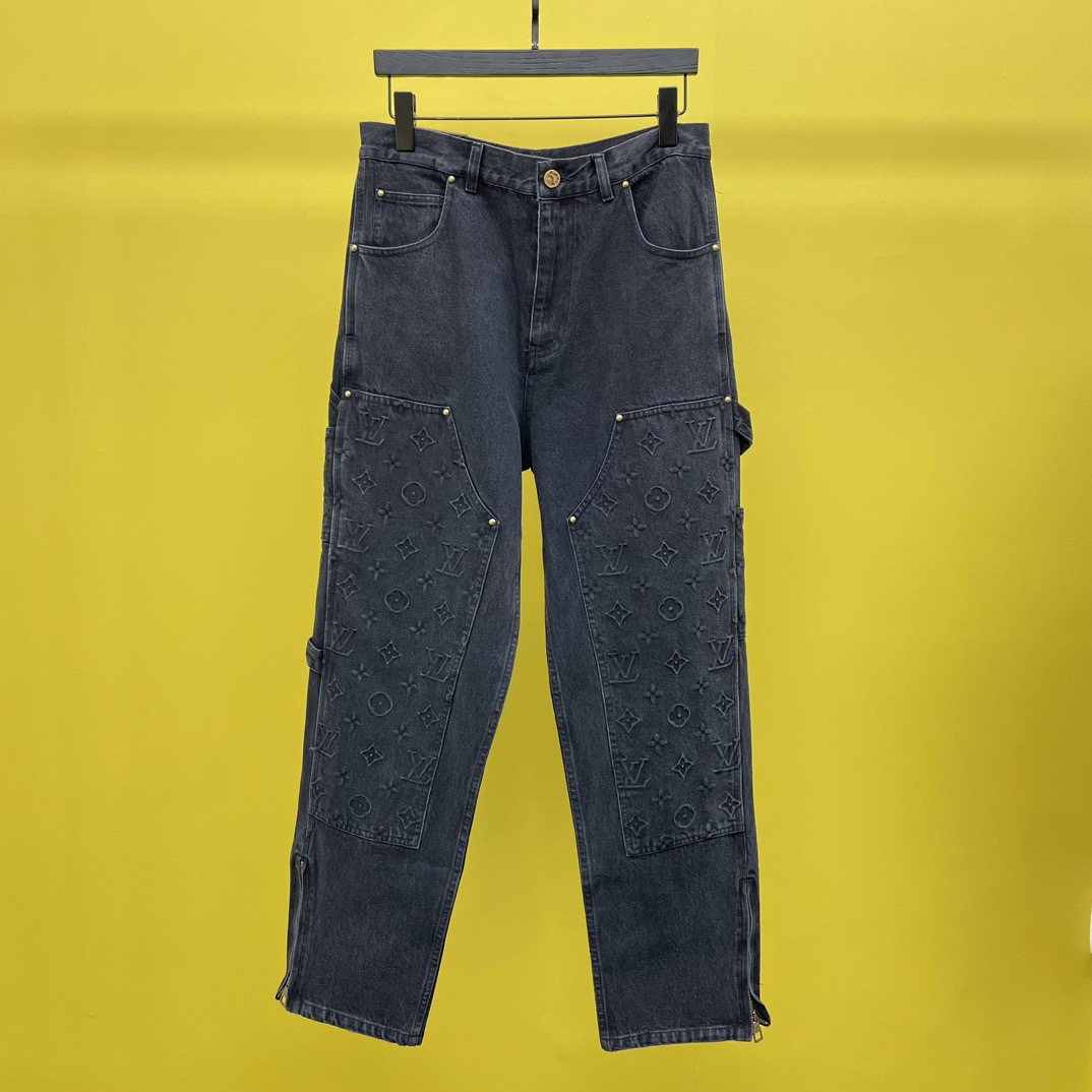 Louis Vuitton Unisex Jeans Size S-XL