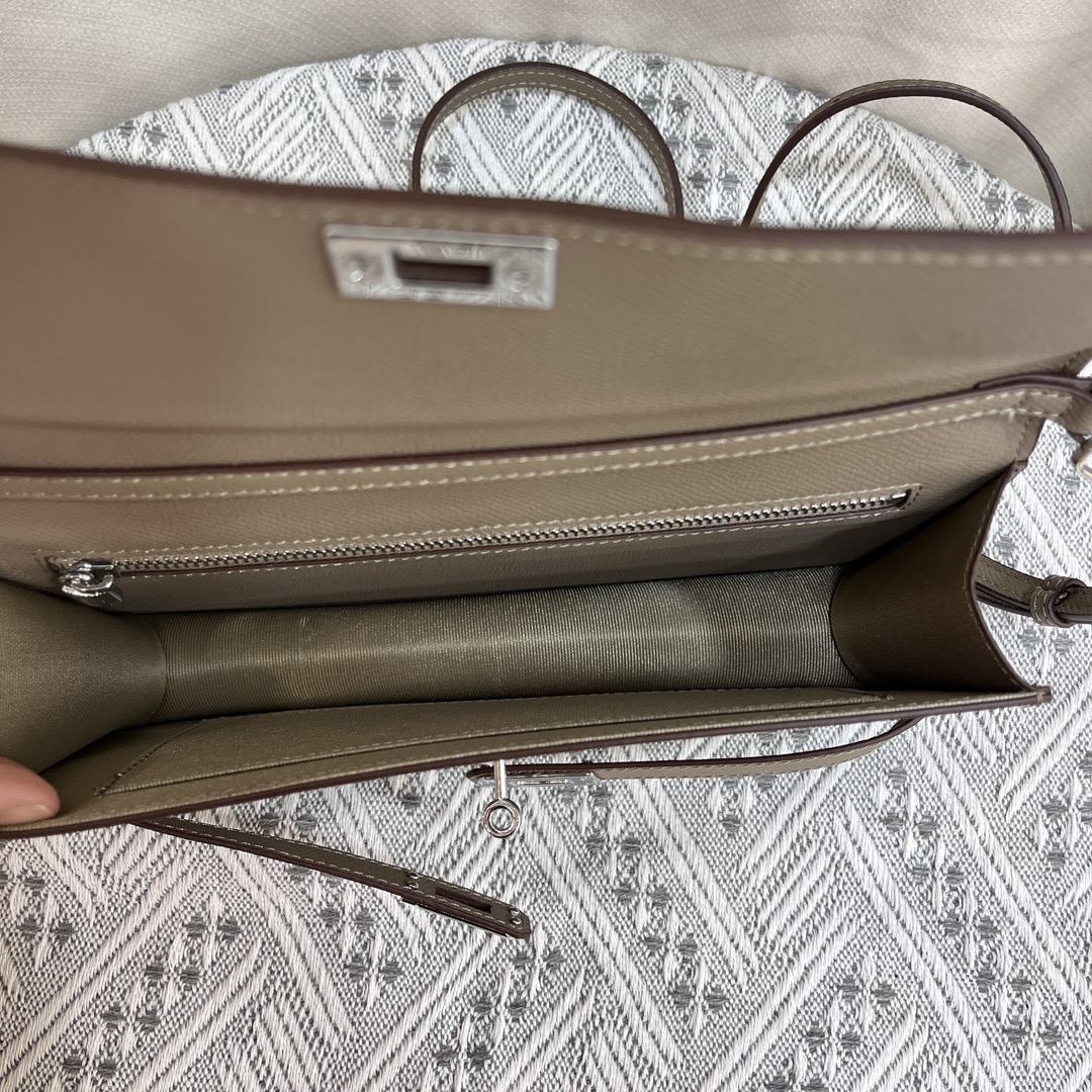 Hermes Elan Women Shoulder Bags Size 24cm