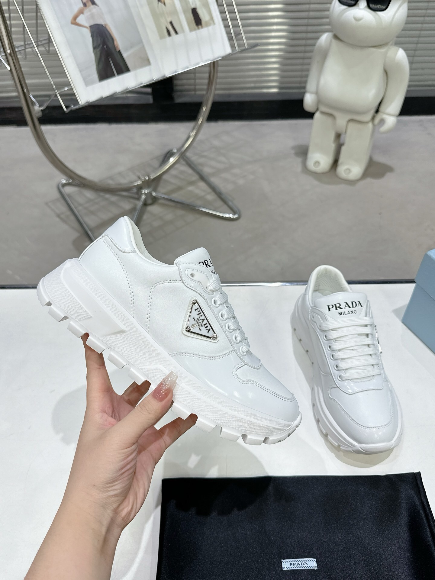 Prada 2024 New Leather sneaker Size 36-45