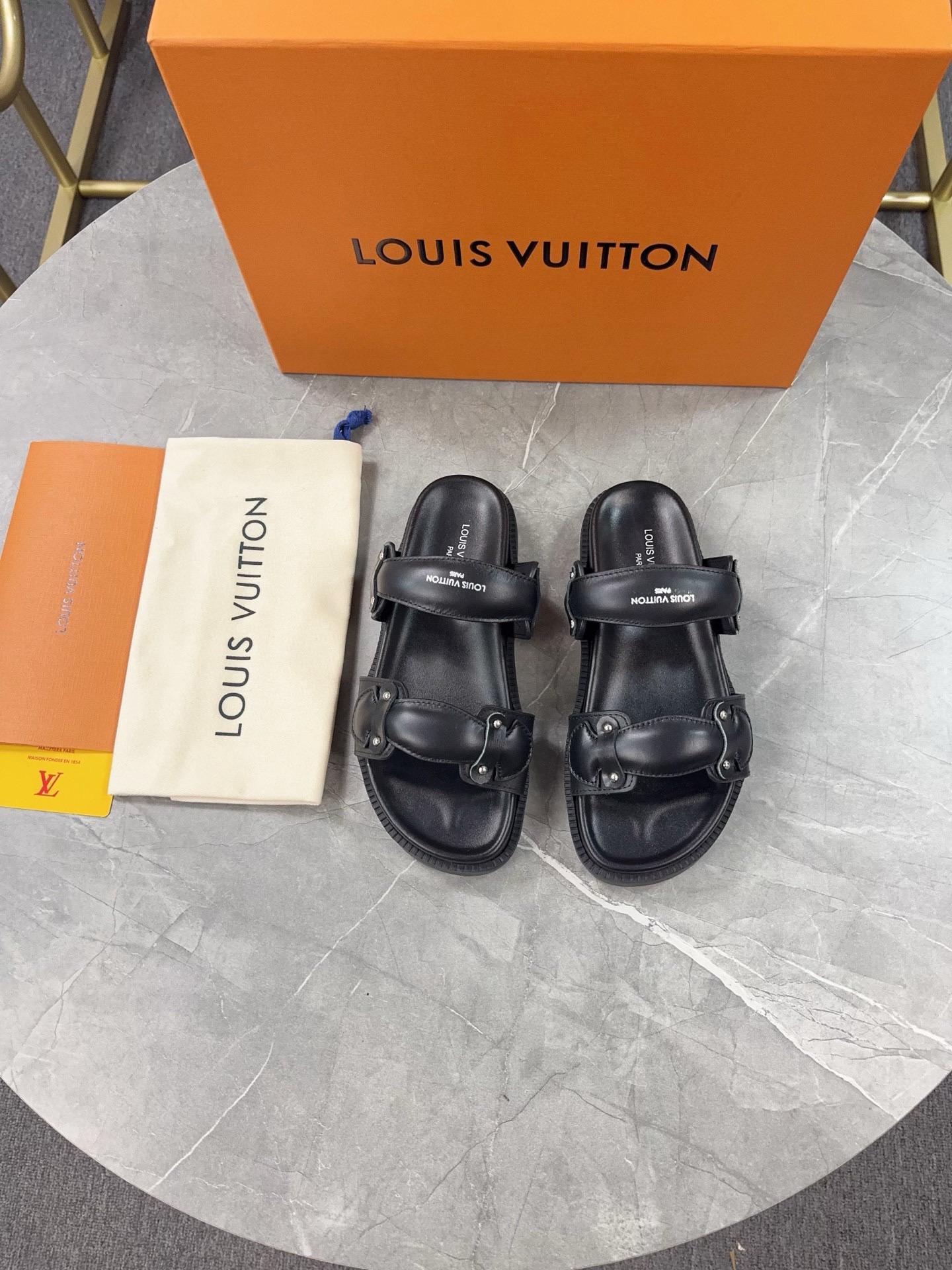 Louis Vuitton Pool Pillow Flat Comfort Slippers Size 36-46