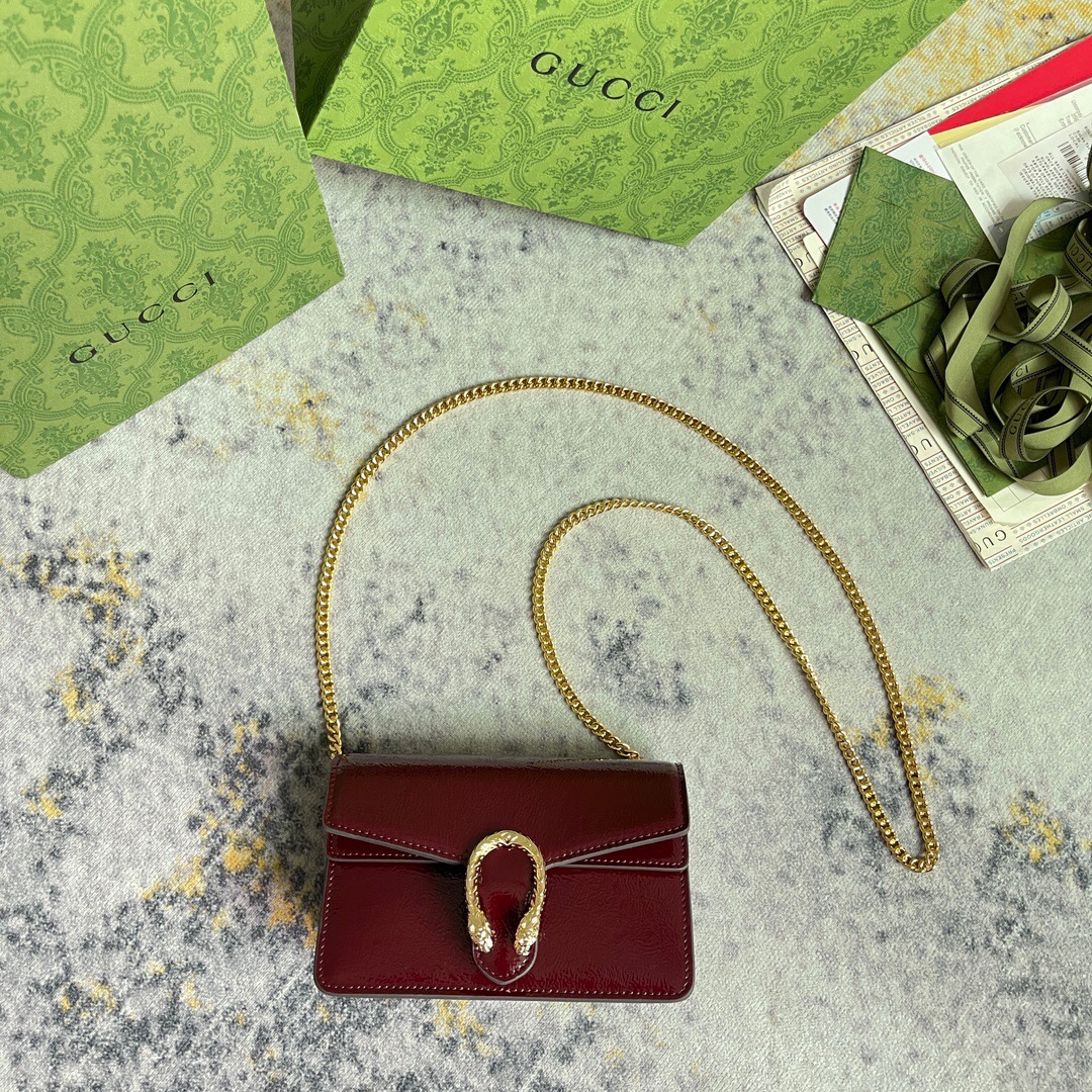 Gucci Dionysus Super-Mini Women Shoulder Bags 17.5*11*6.5cm