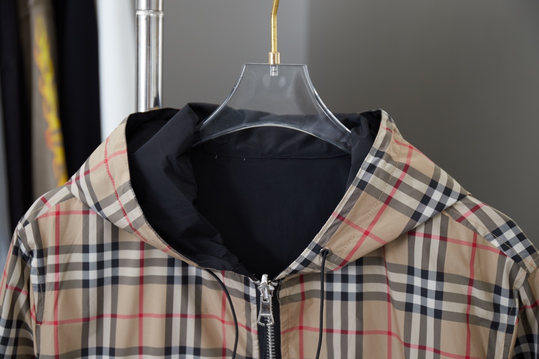 Burberry New 25ss Jacket Plaid Size S-XL
