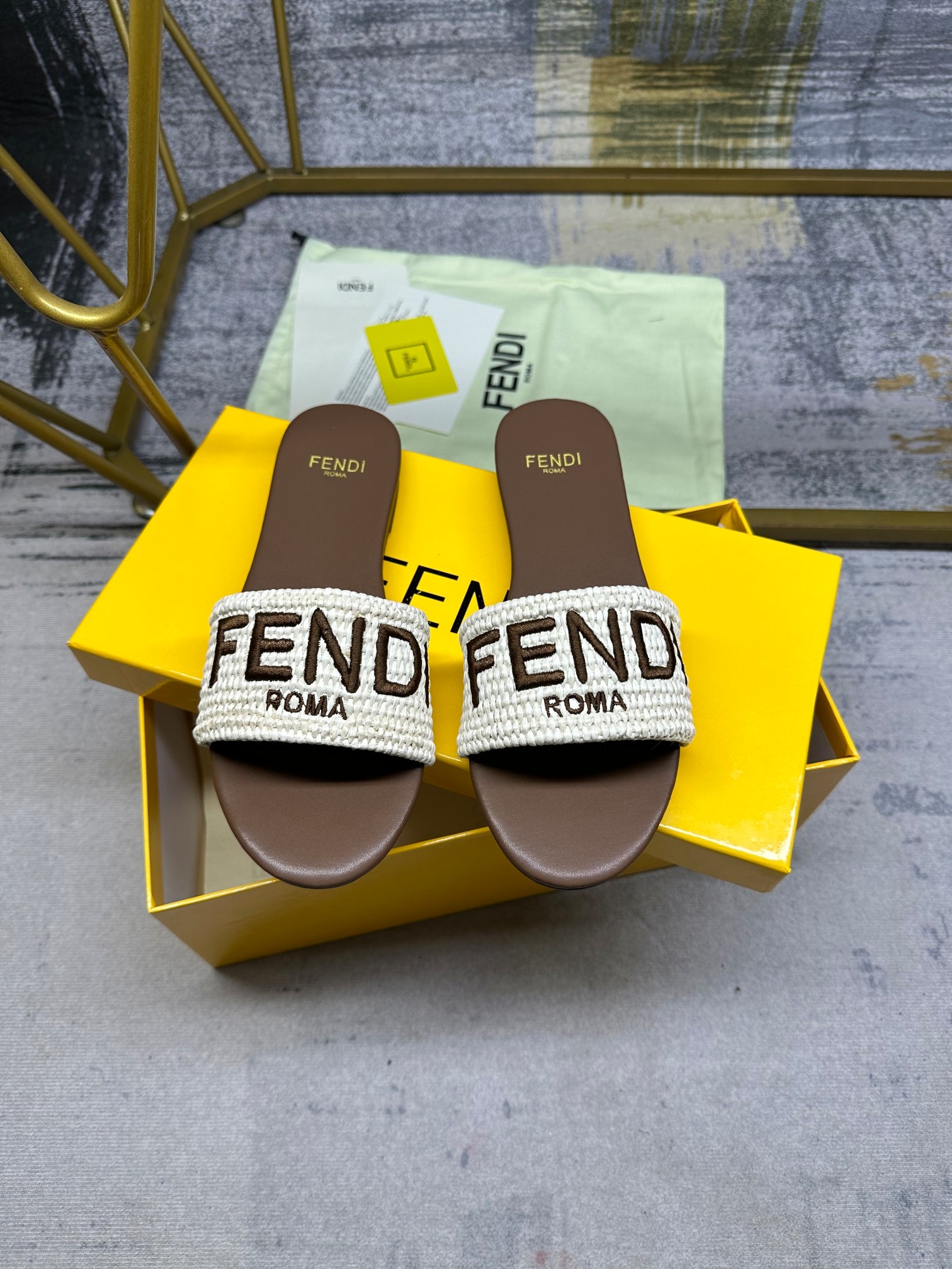 Fendi Slippers Size 36-42