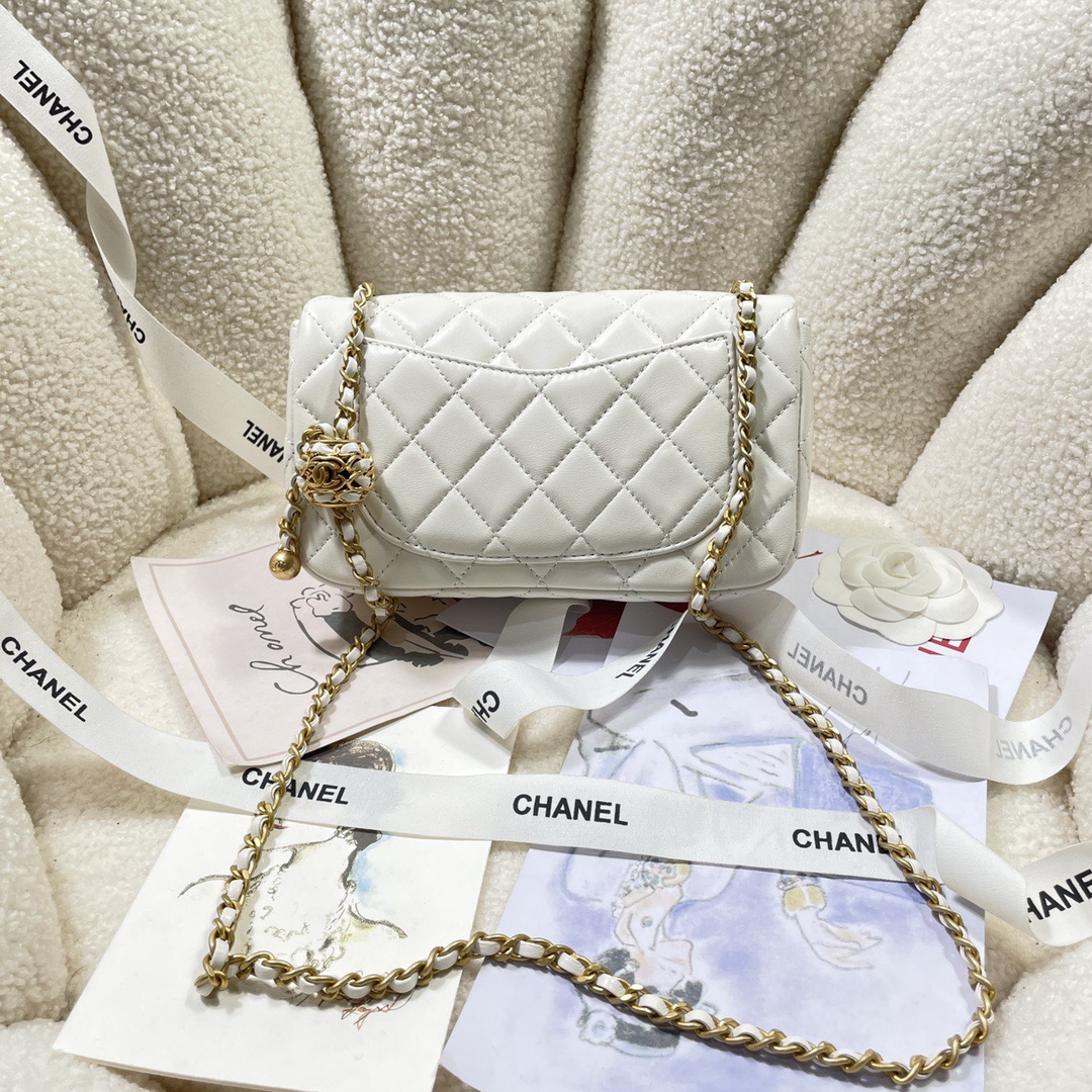 Chanel AS1787 Shoulder Bags Sheepskin 20cm
