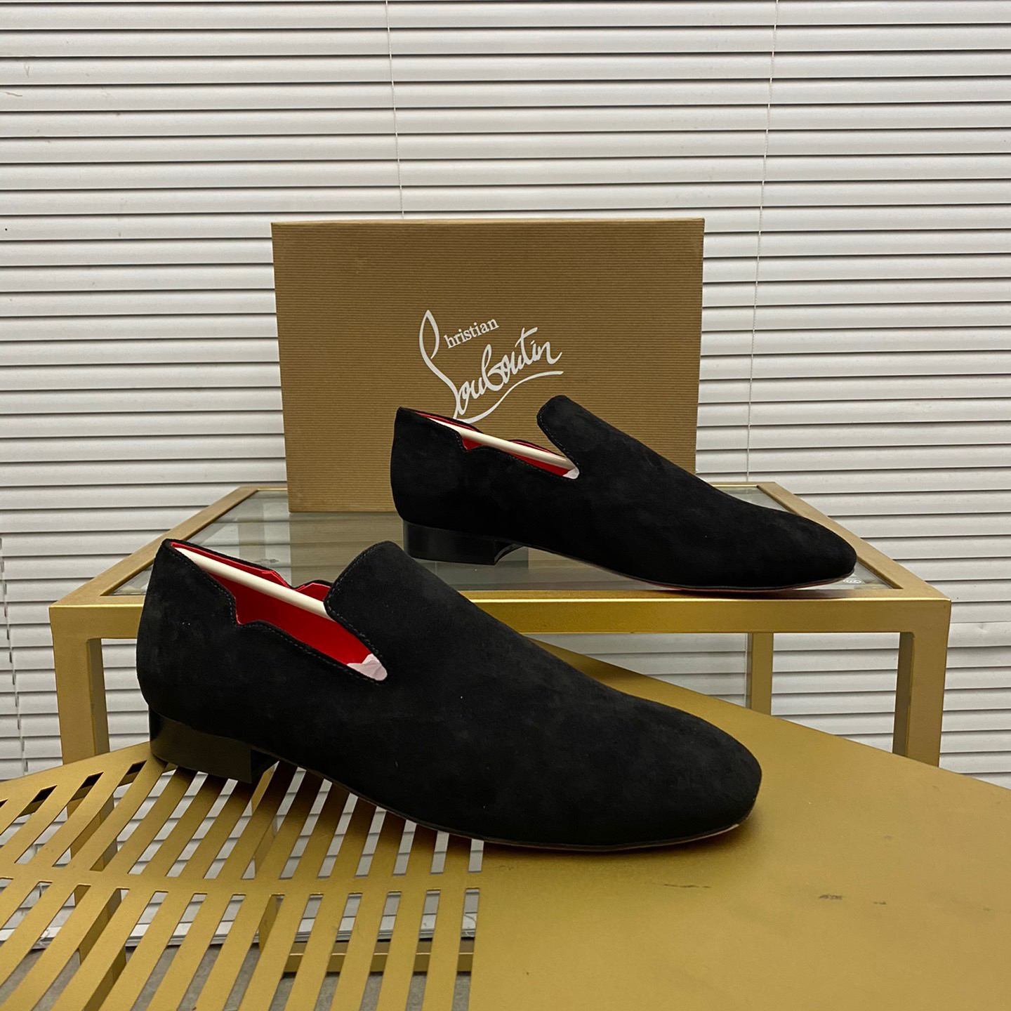Christian Louboutin Dandy Chick Loafers Size 39-45 2-Color