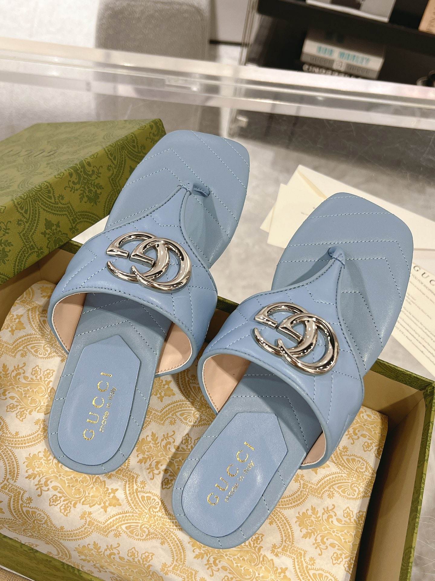 Gucci GG Marmont Slippers Size 36-41