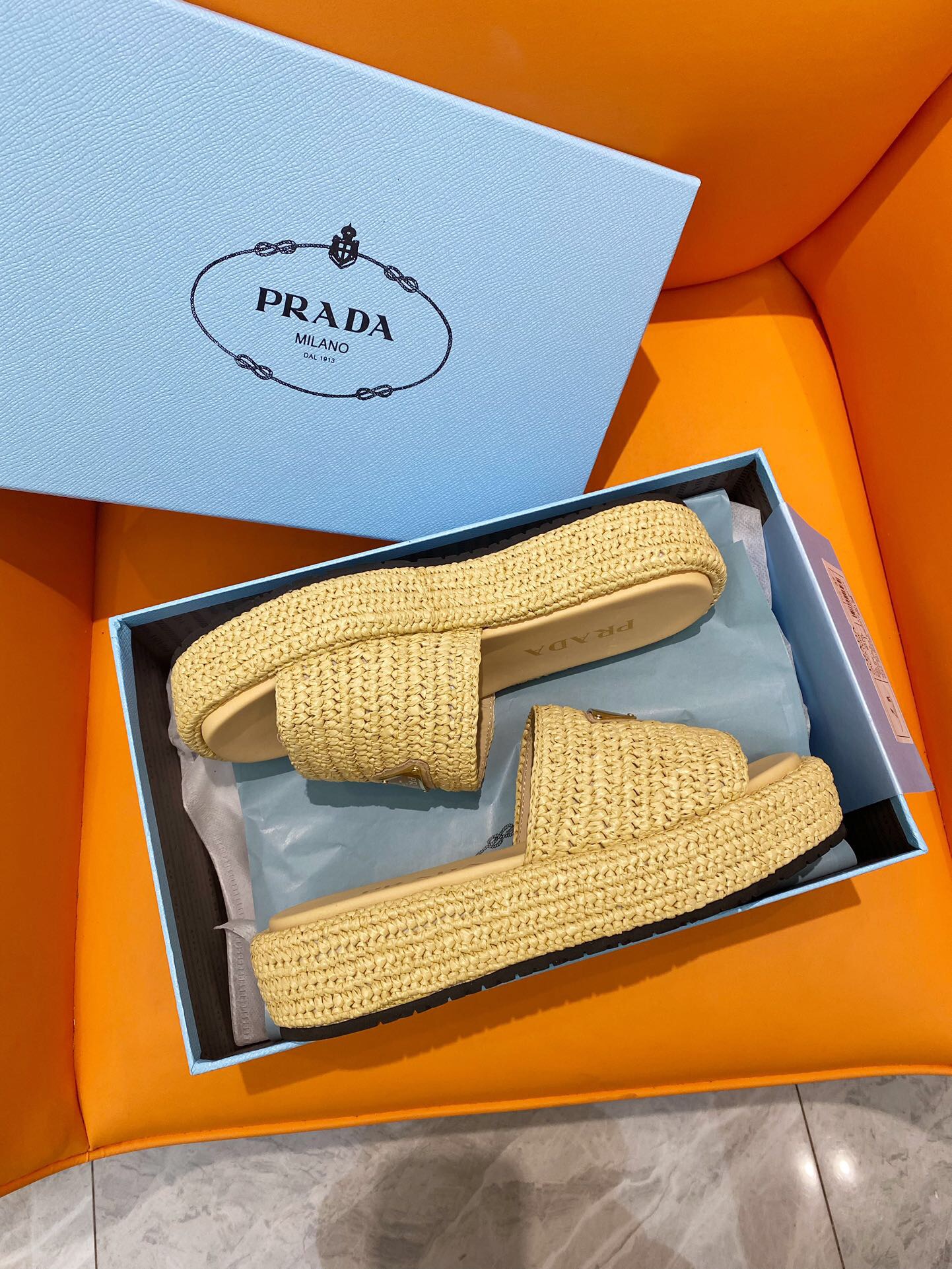 Prada 2024 New Monolith sandals Size 36-40