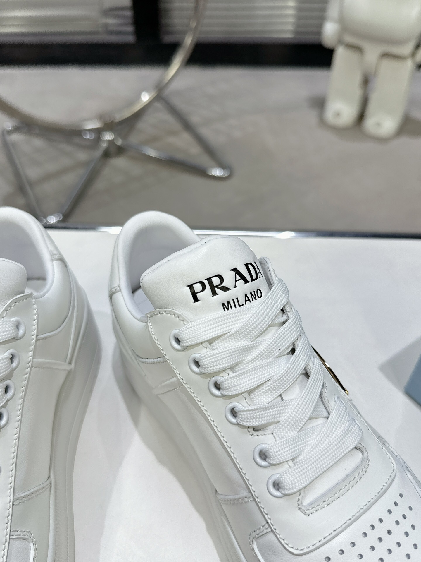 Prada 2024 New Downtown Bold leather Sneaker Size 36-41