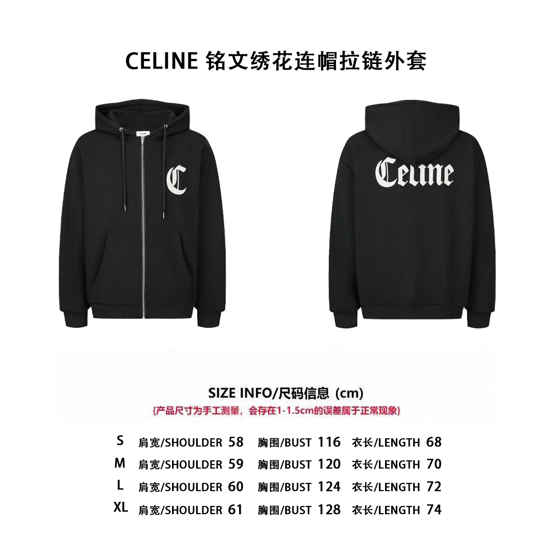 Celine New Sweatshirt Embroider Size S-XL