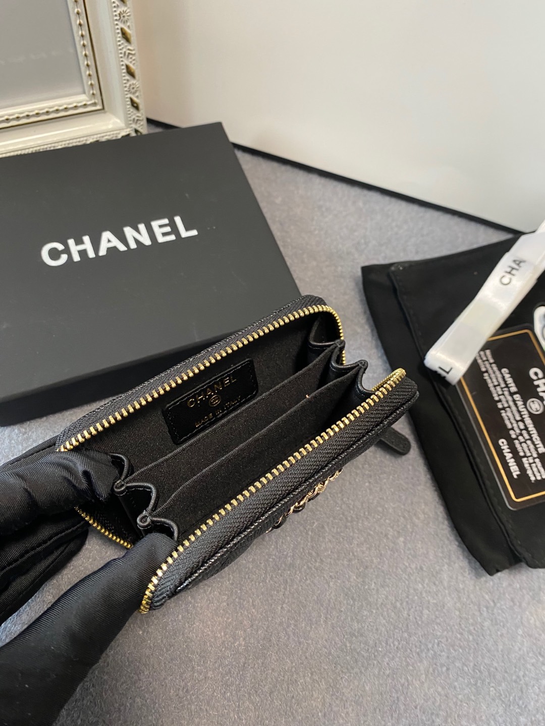 Chanel Card Holder Size 11*7*2cm