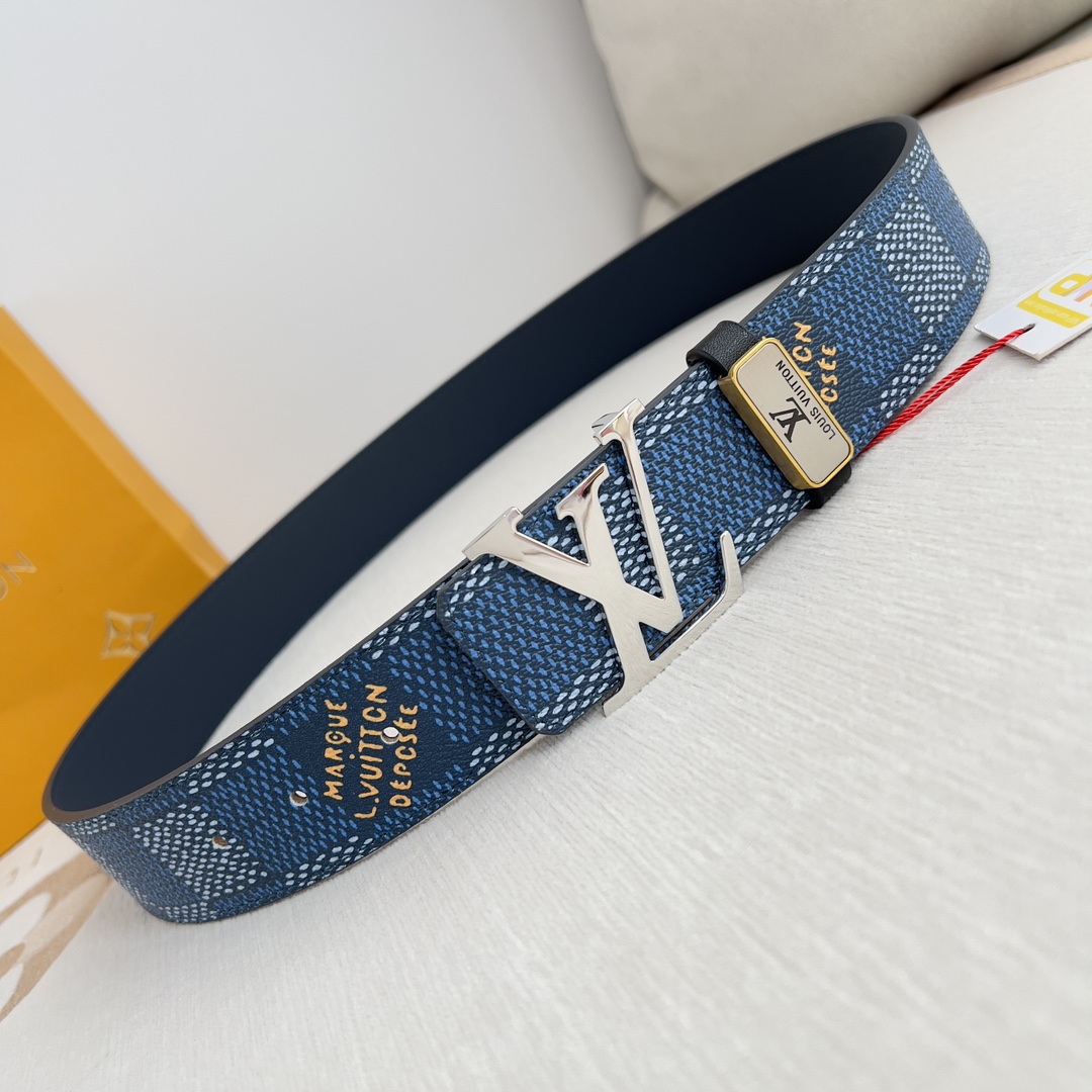 Louis Vuitton Mens Belt Width 3.8cm