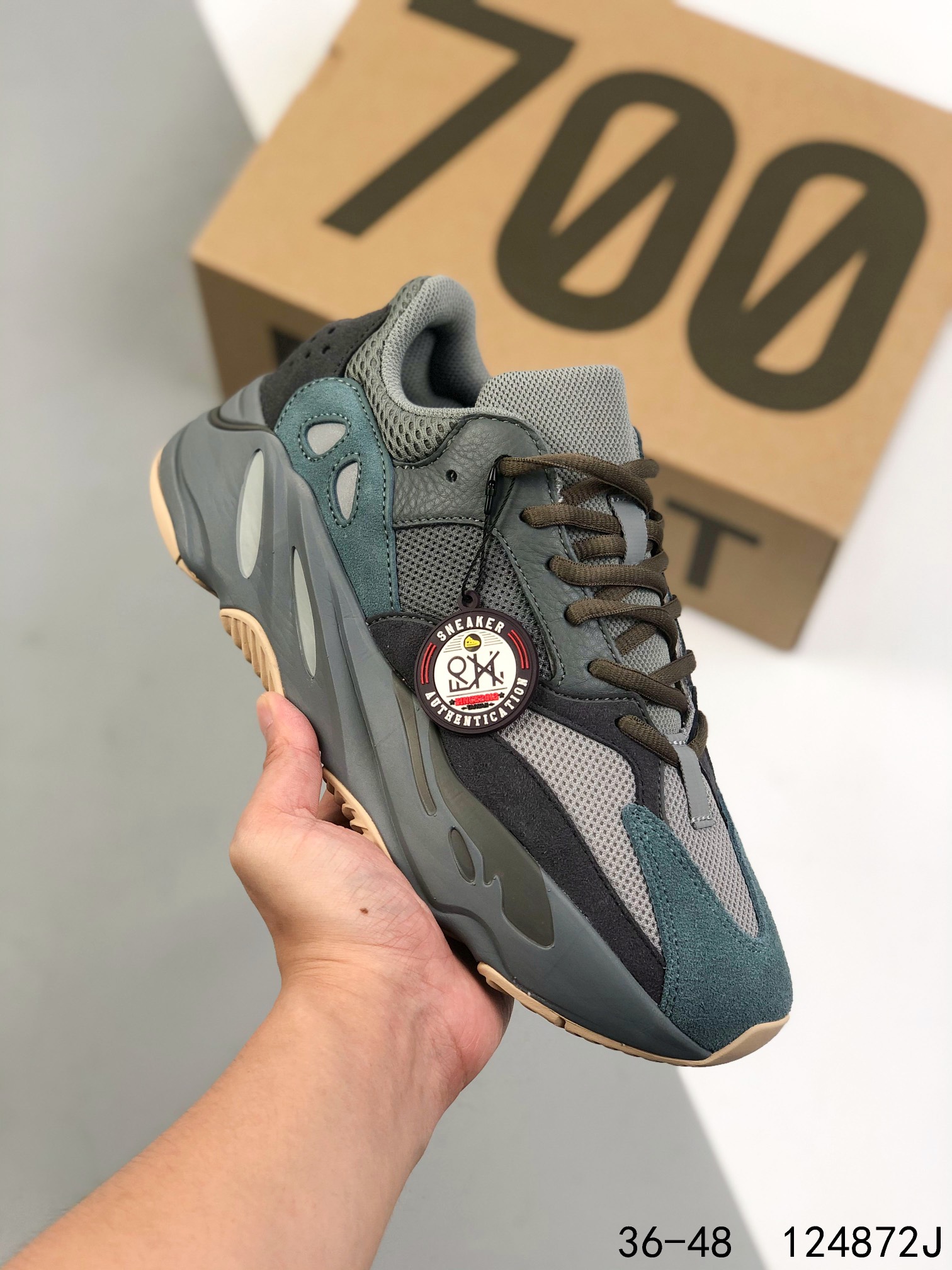 Yeezy Boost 700 V1 Sun Mens/Women's Sneakers Shoes 36 - 48