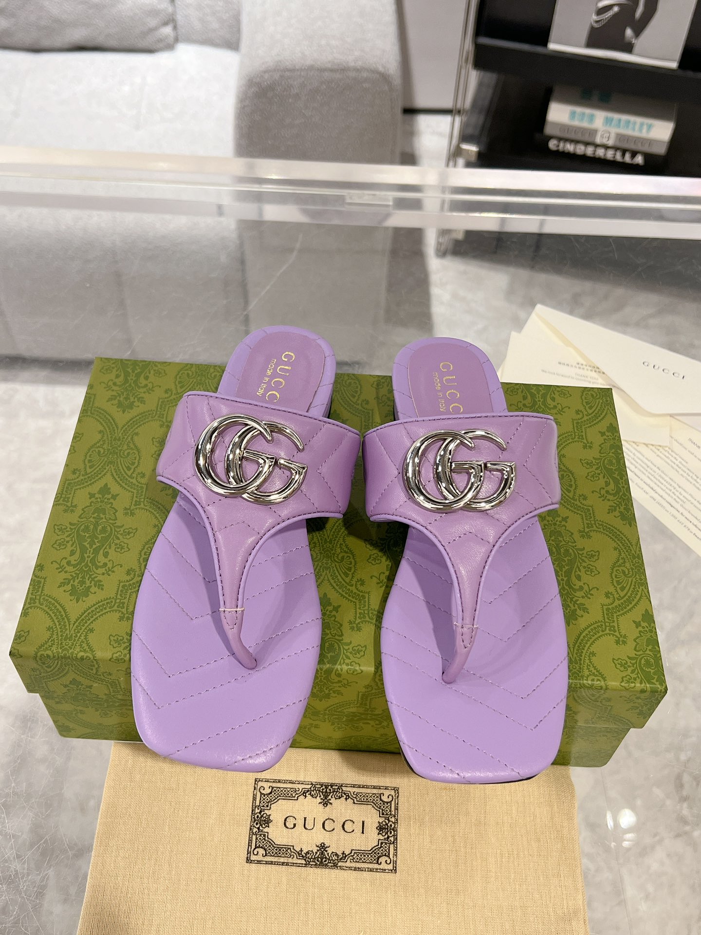 Gucci GG Marmont Slippers Size 36-41