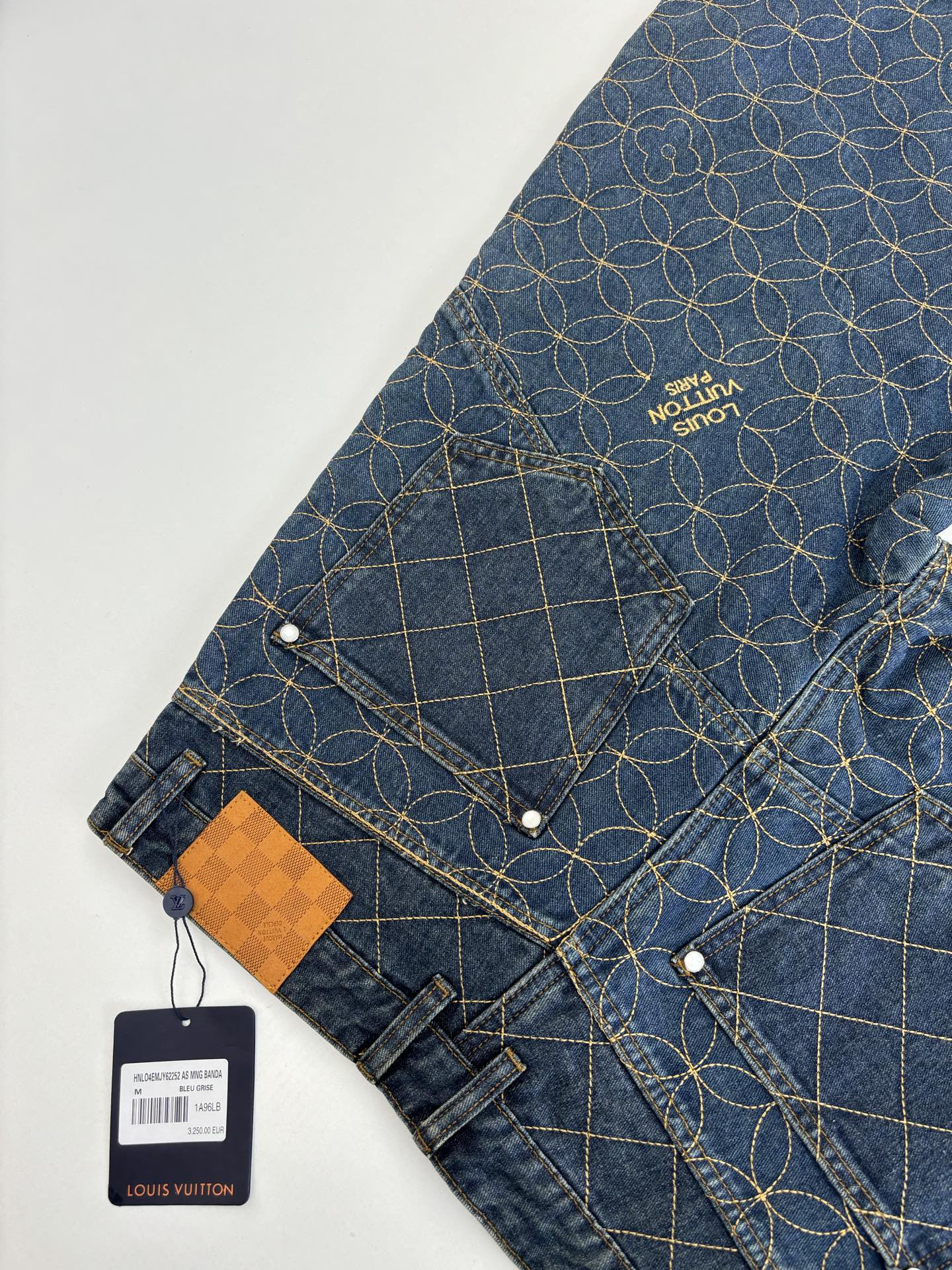 Louis Vuitton Unisex Jeans Size S-XL