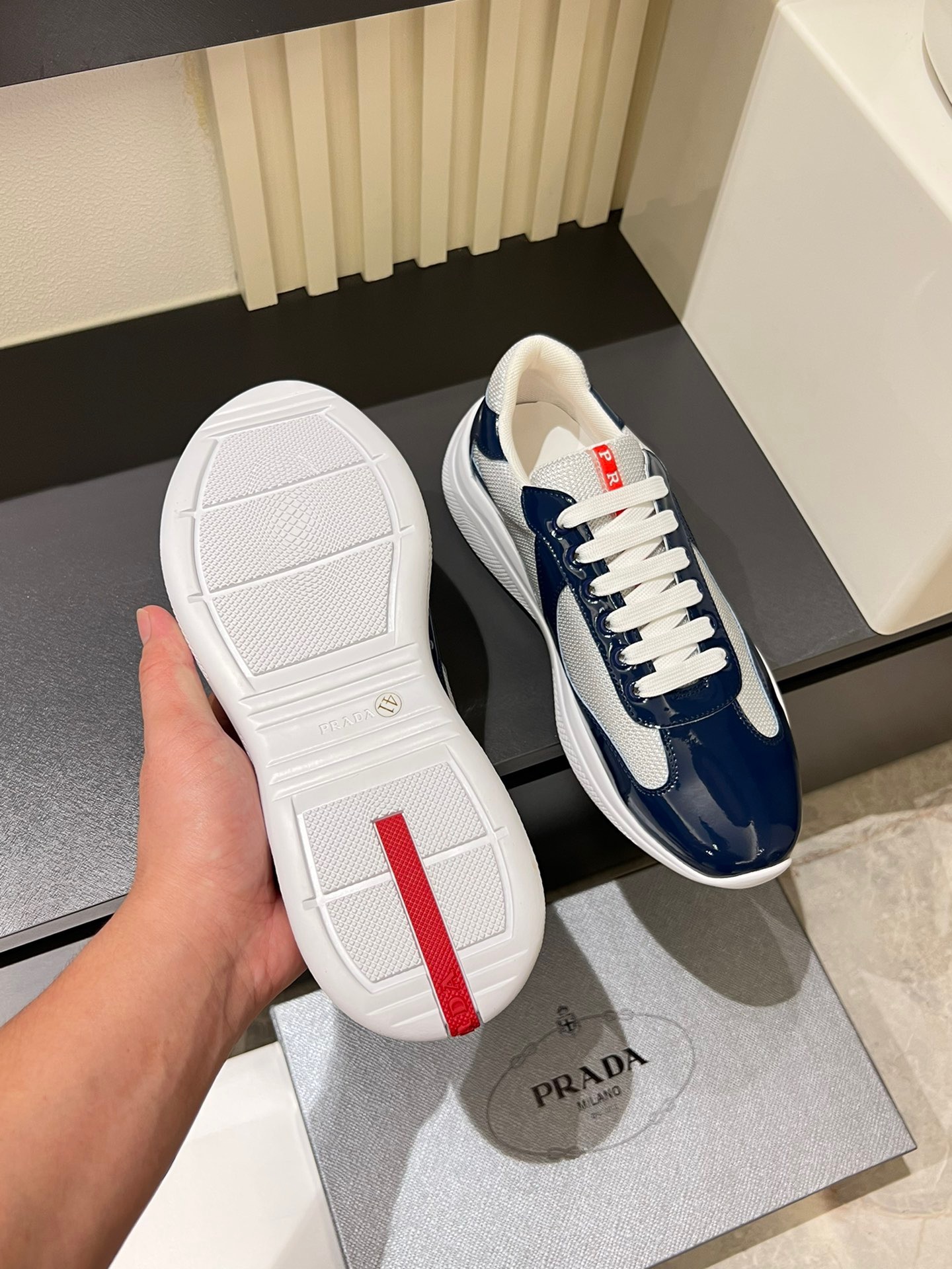 Prada America's Cup Sneaker Size 36-46