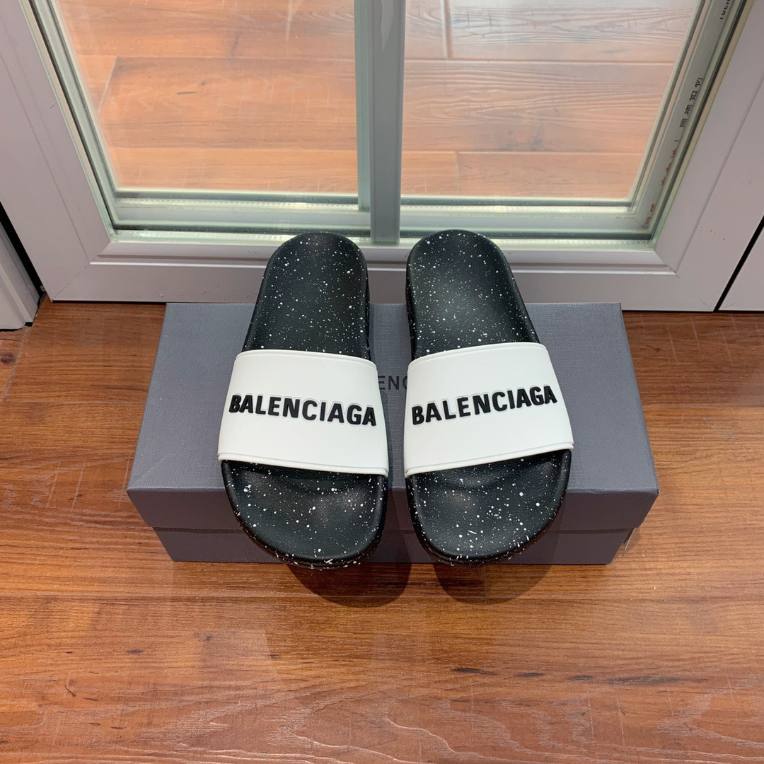 Balenciaga Pool Slippers Size 35-46 4-Color