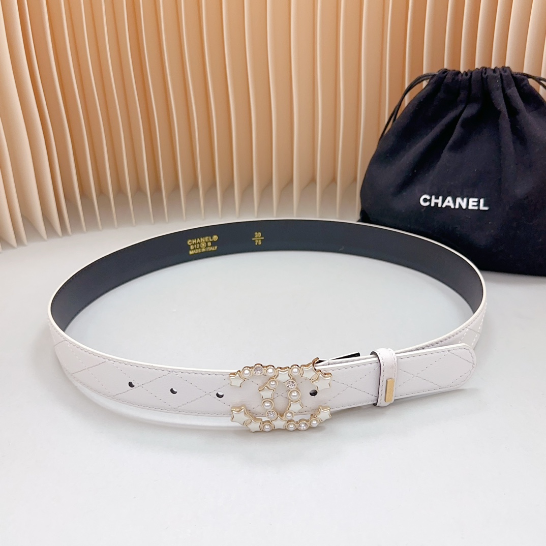 Chanel Women Belt Width 3cm
