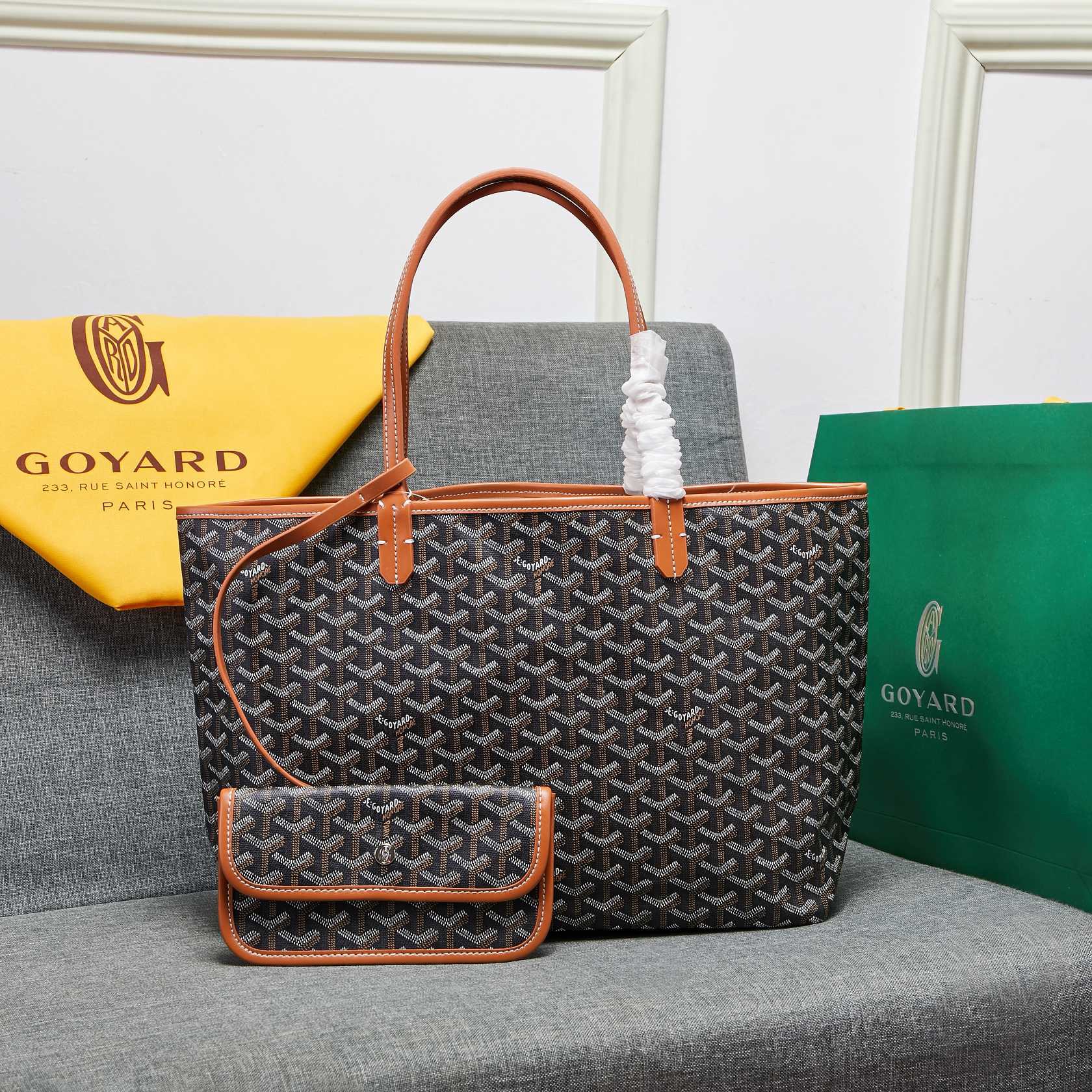 Goyard Saint Louis Shopping Bags 2-Size