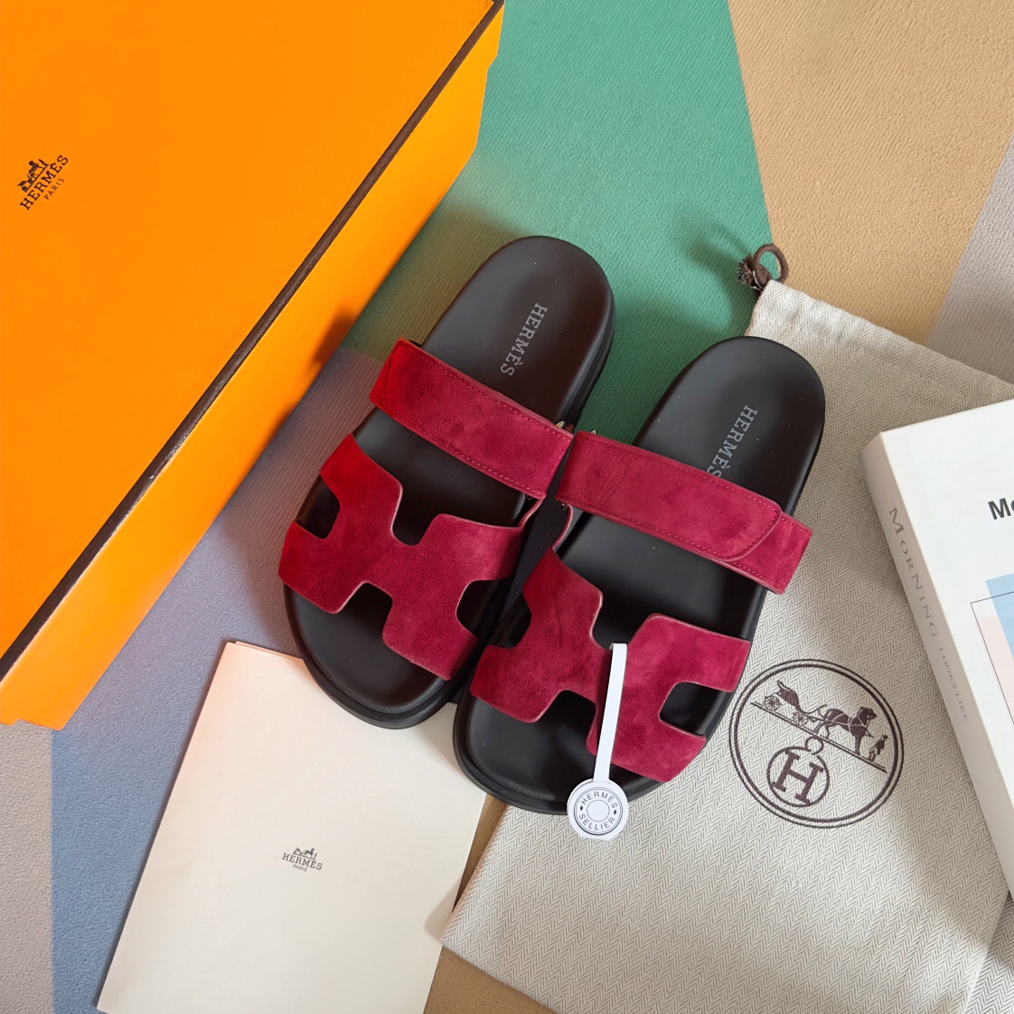 Hermes chypre Slippers Size 36-45