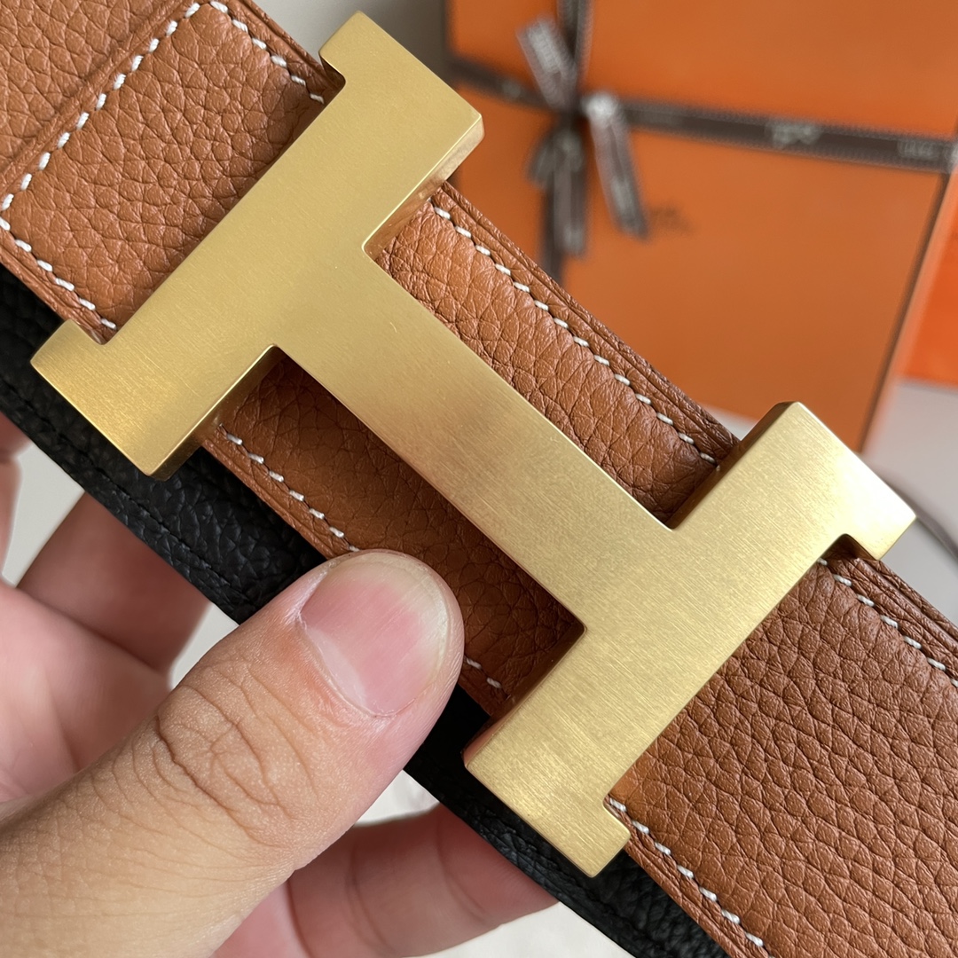 Hermes Mens Belt Width 3.8cm