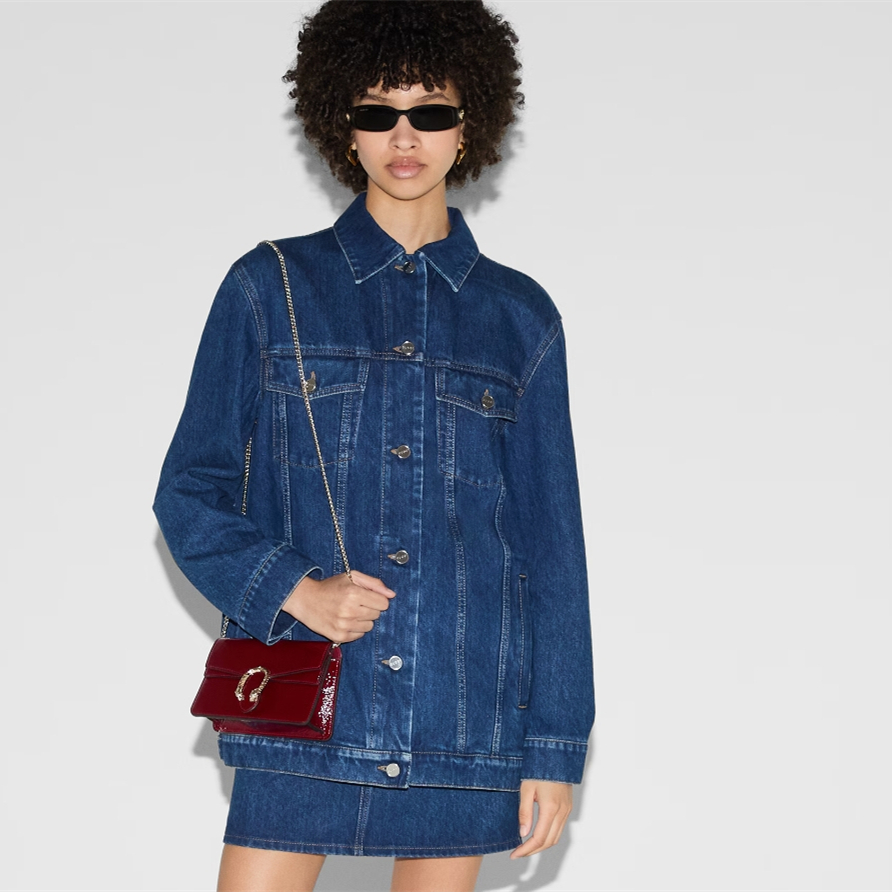 Gucci Dionysus Super-Mini Women Shoulder Bags 17.5*11*6.5cm