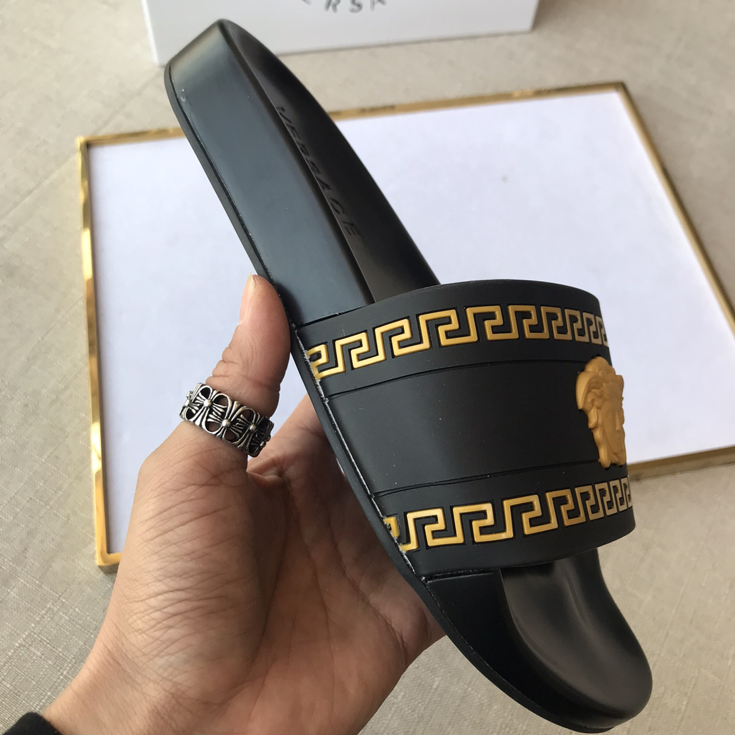 Versace Mens Women Sandals Gr. 36-46