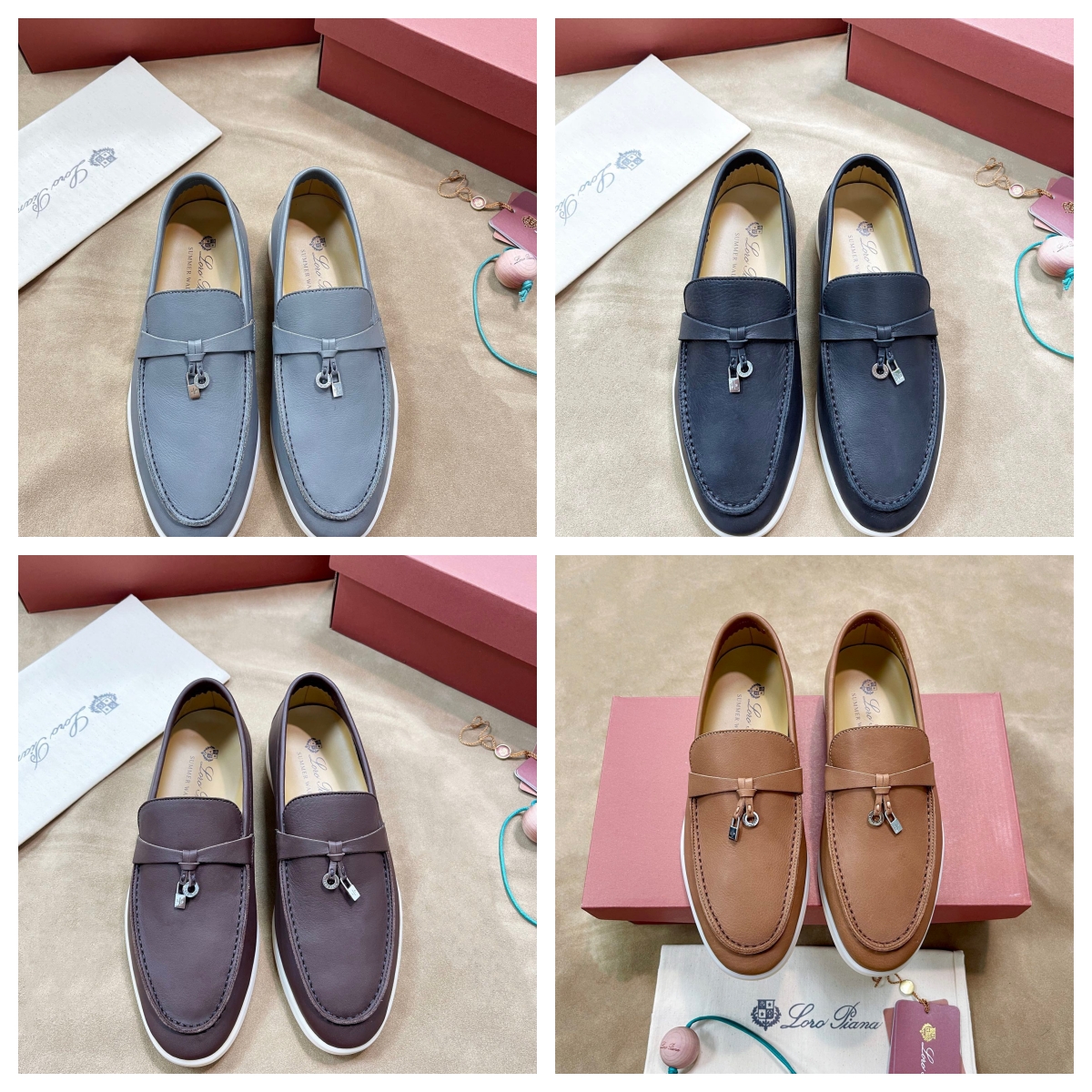 Loro Piana Men Loafers Size 40-45