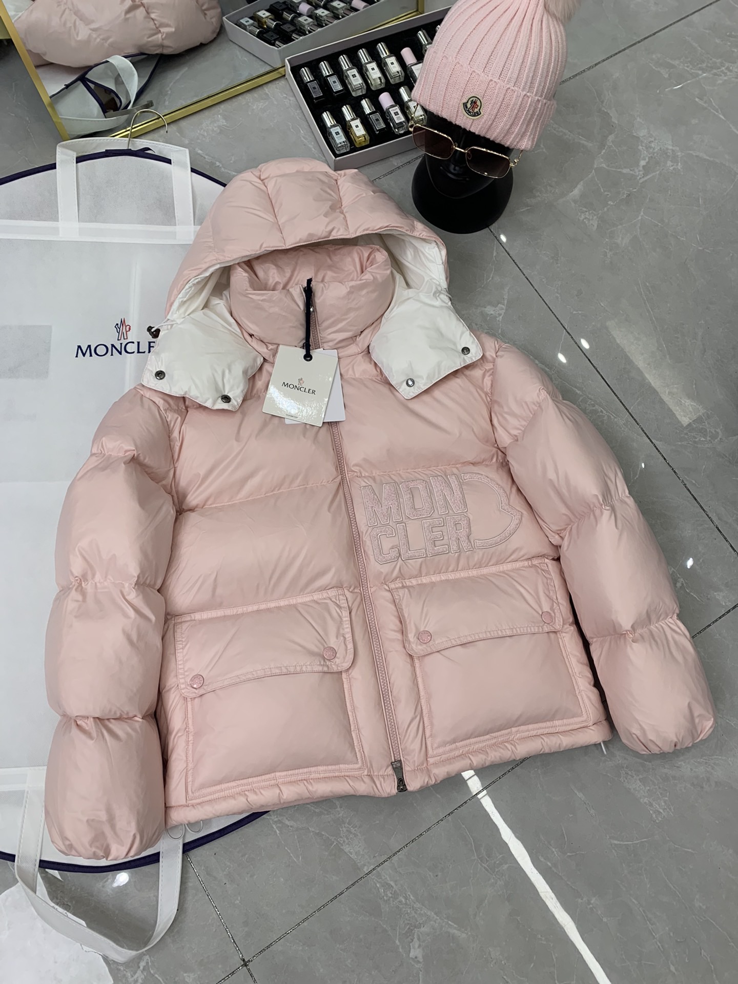 Moncler Abbaye Women Winter Jacket Size 0-3
