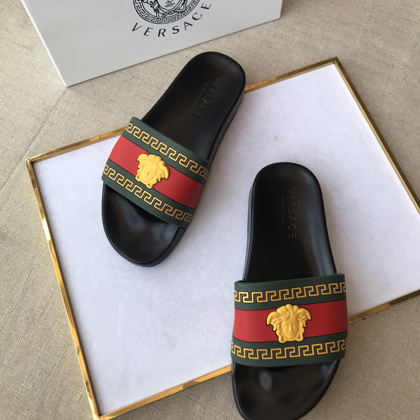 Versace Mens Women Sandals Gr. 36-46