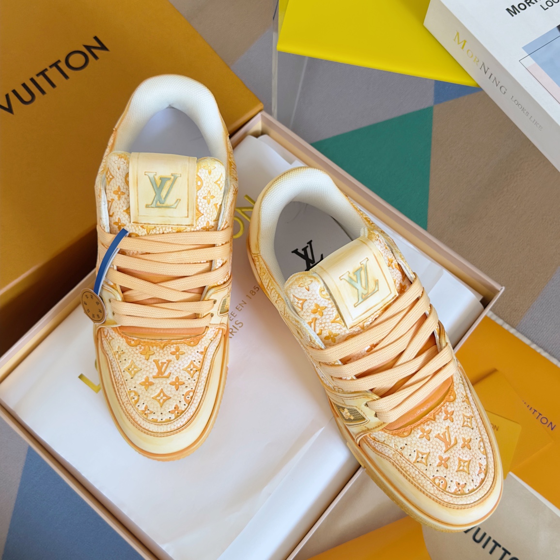 Louis Vuitton 2024ss Trainer Sneaker Size 36-46