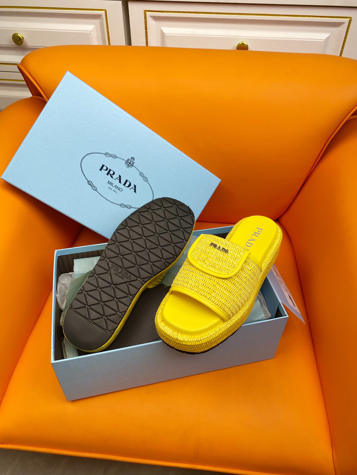 Prada 2024 New Monolith sandals Size 36-40